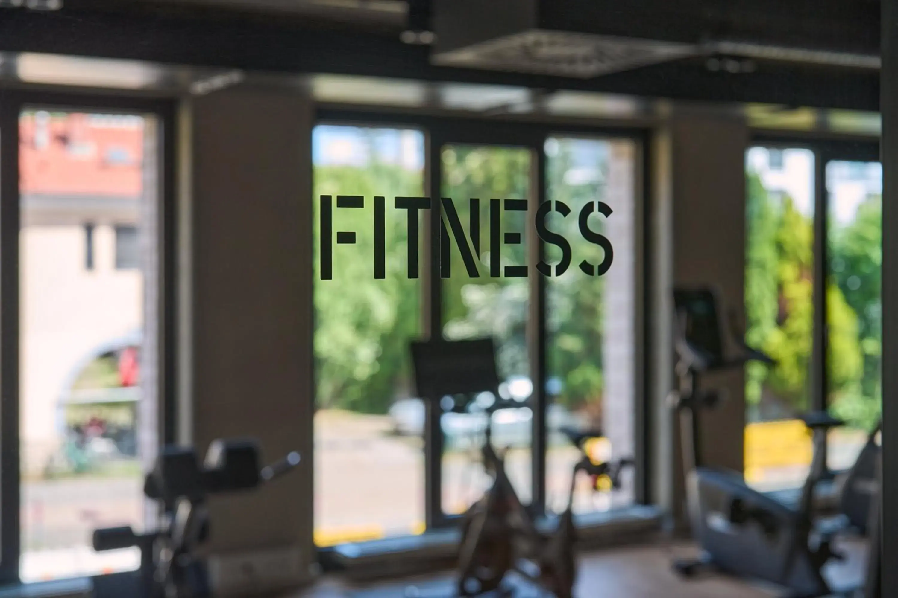 Fitness centre/facilities in FREIgeist Göttingen Nordstadt, A Member of Design Hotels Fitness centre/facilities in FREIgeist Göttingen Nordstadt, A Member of Design Hotels