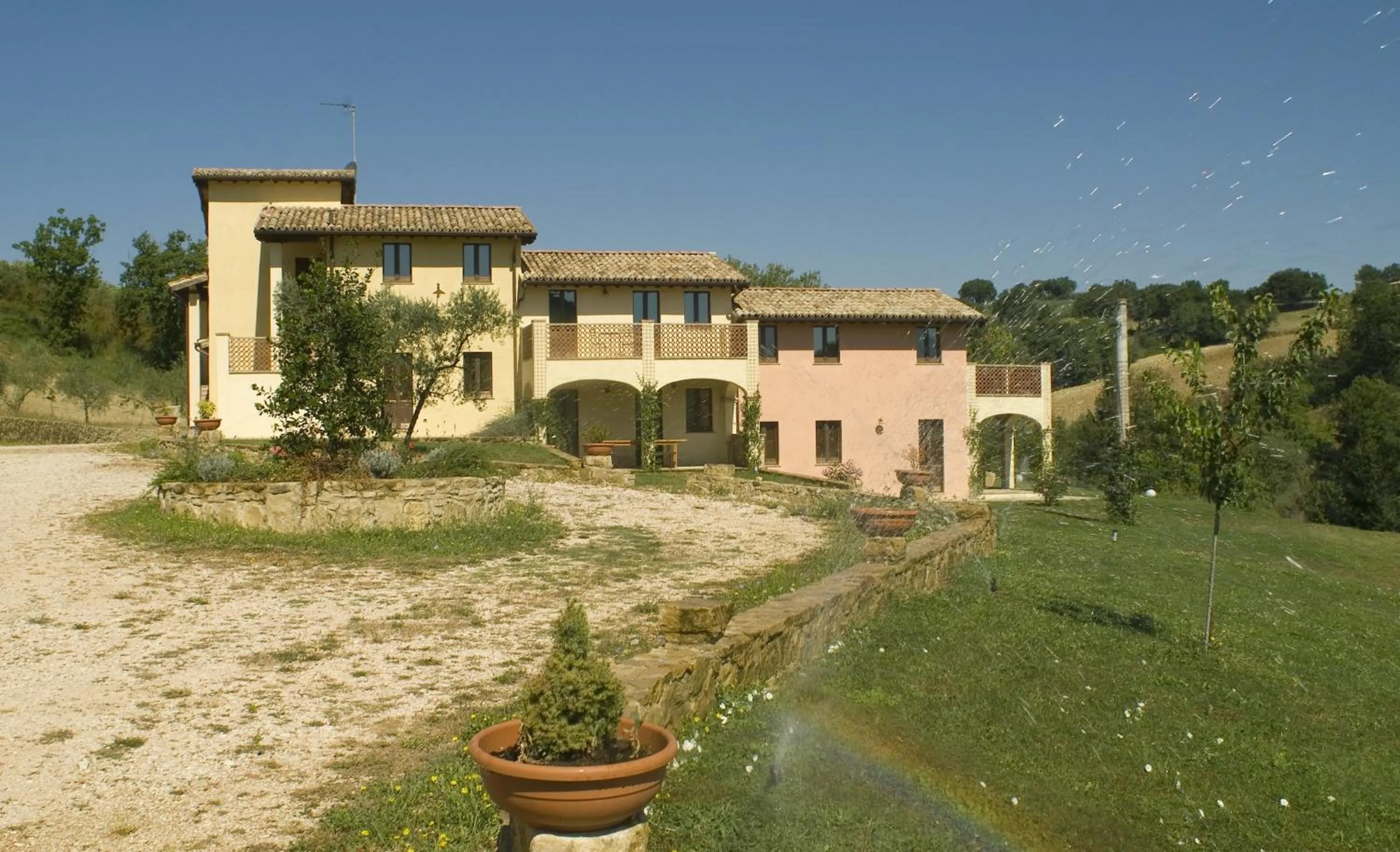 Facade/entrance in Borgo Le Capannelle