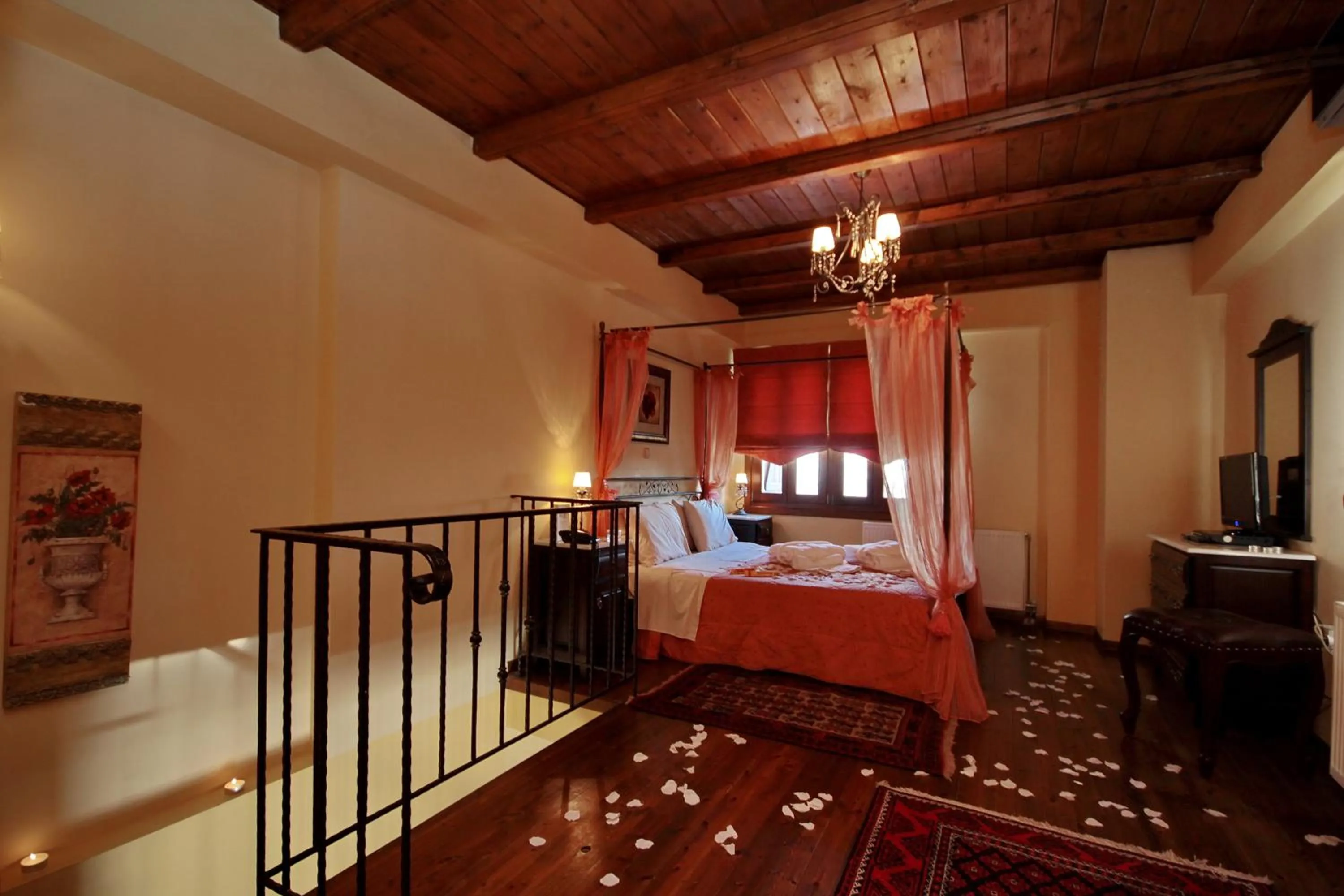 Bedroom, Bed in Menalia Villas & Suites ΚΤΗΜΑ ΚΟΥΜΠΟΥΡΗ