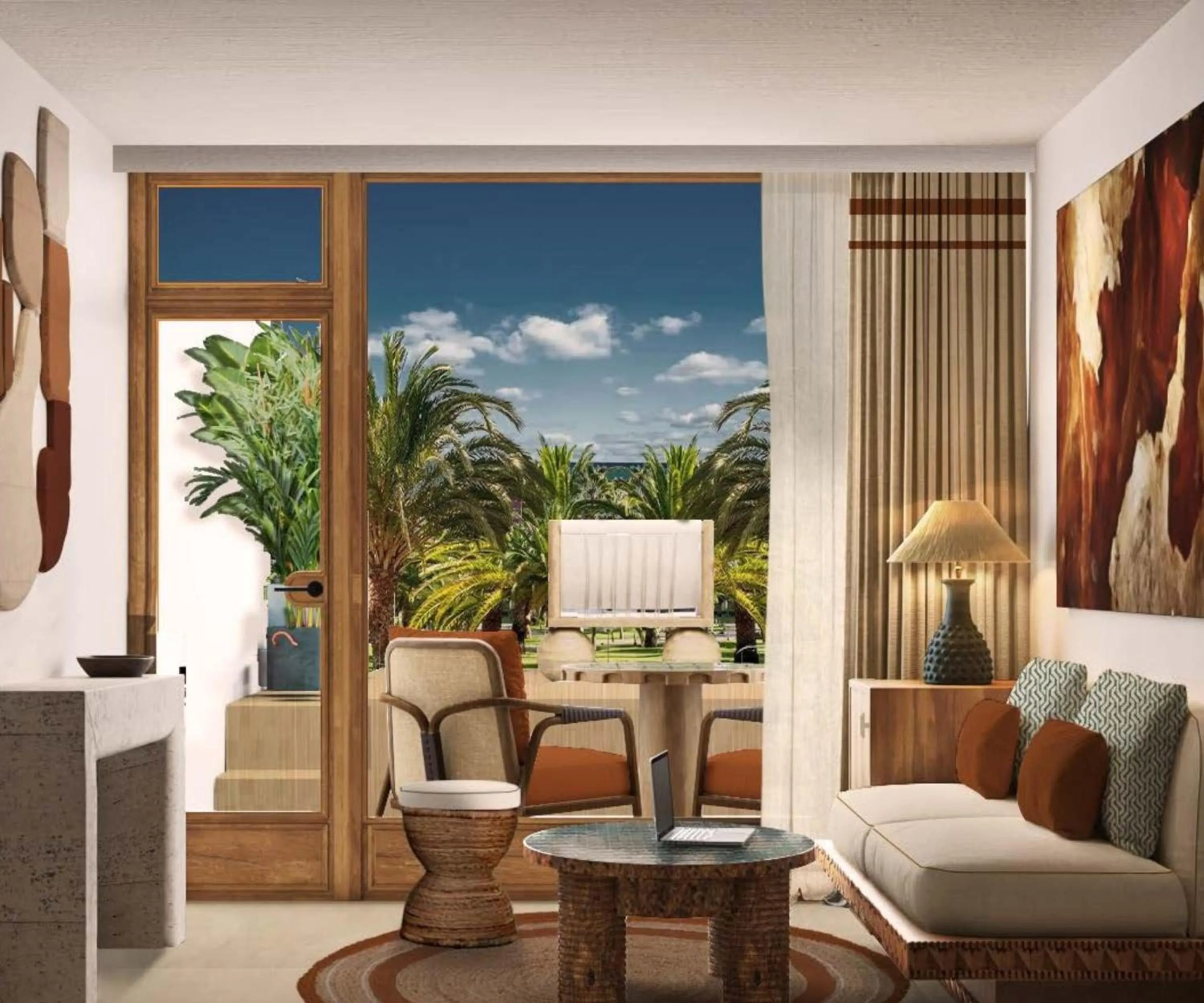 View (from property/room) in The Site Hotel Ibiza New Opening 2026