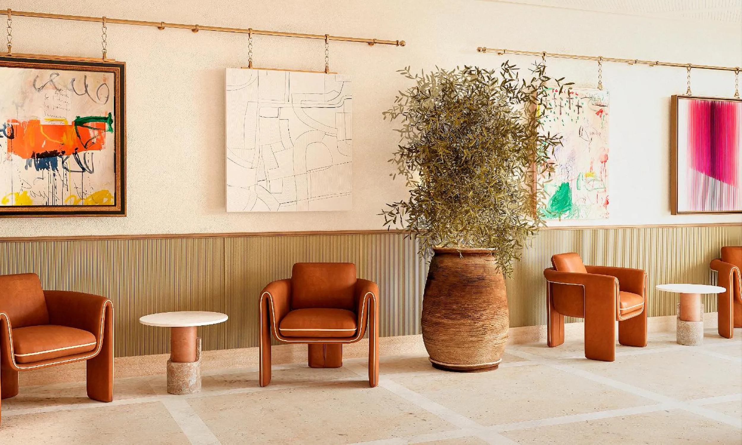 Lobby or reception in The Site Hotel Ibiza New Opening 2026