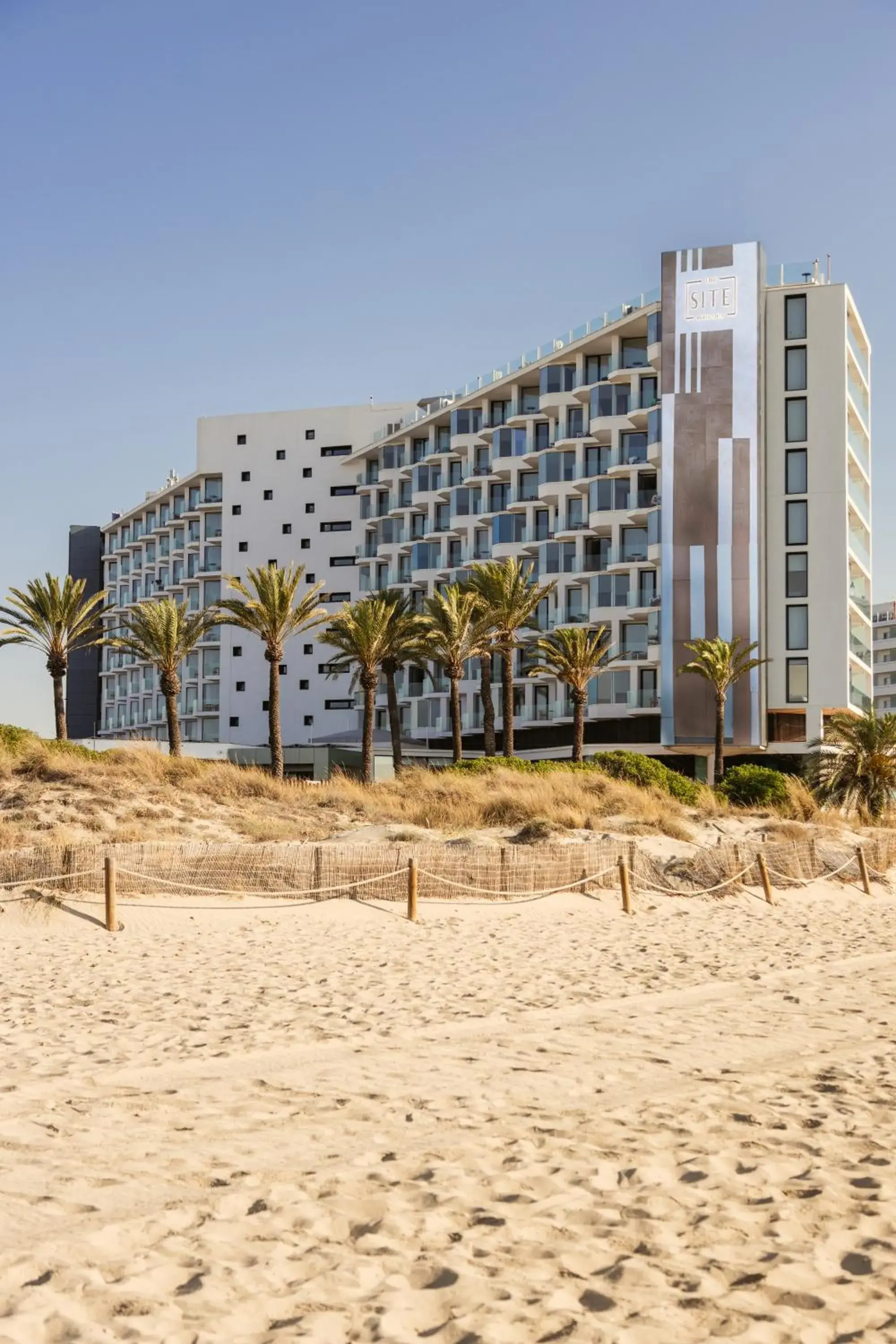 Property building in The Site Hotel Ibiza New Opening 2026 Property building in The Site Hotel Ibiza New Opening 2026