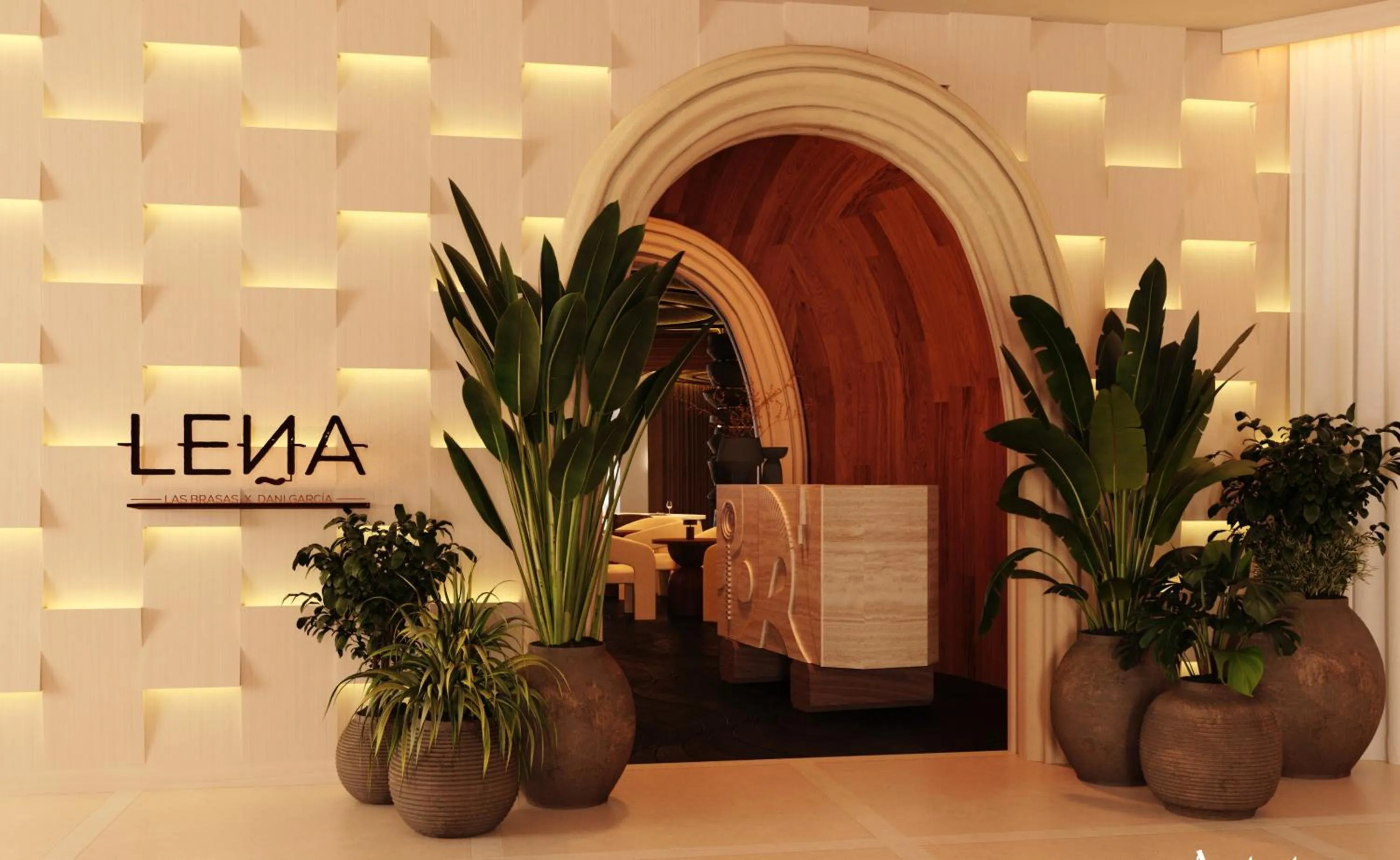 Restaurant/places to eat in The Site Hotel Ibiza New Opening 2026