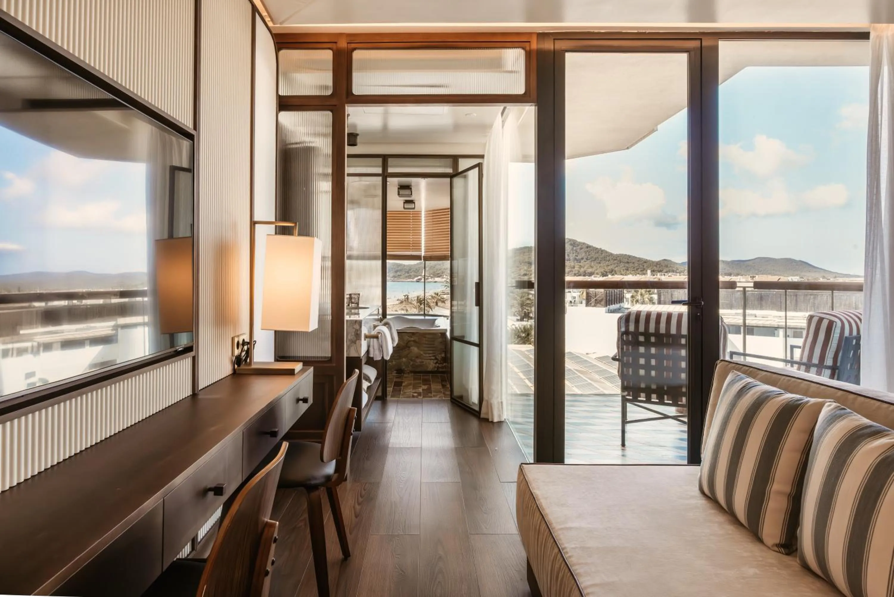 Natural landscape in The Site Hotel Ibiza New Opening 2026