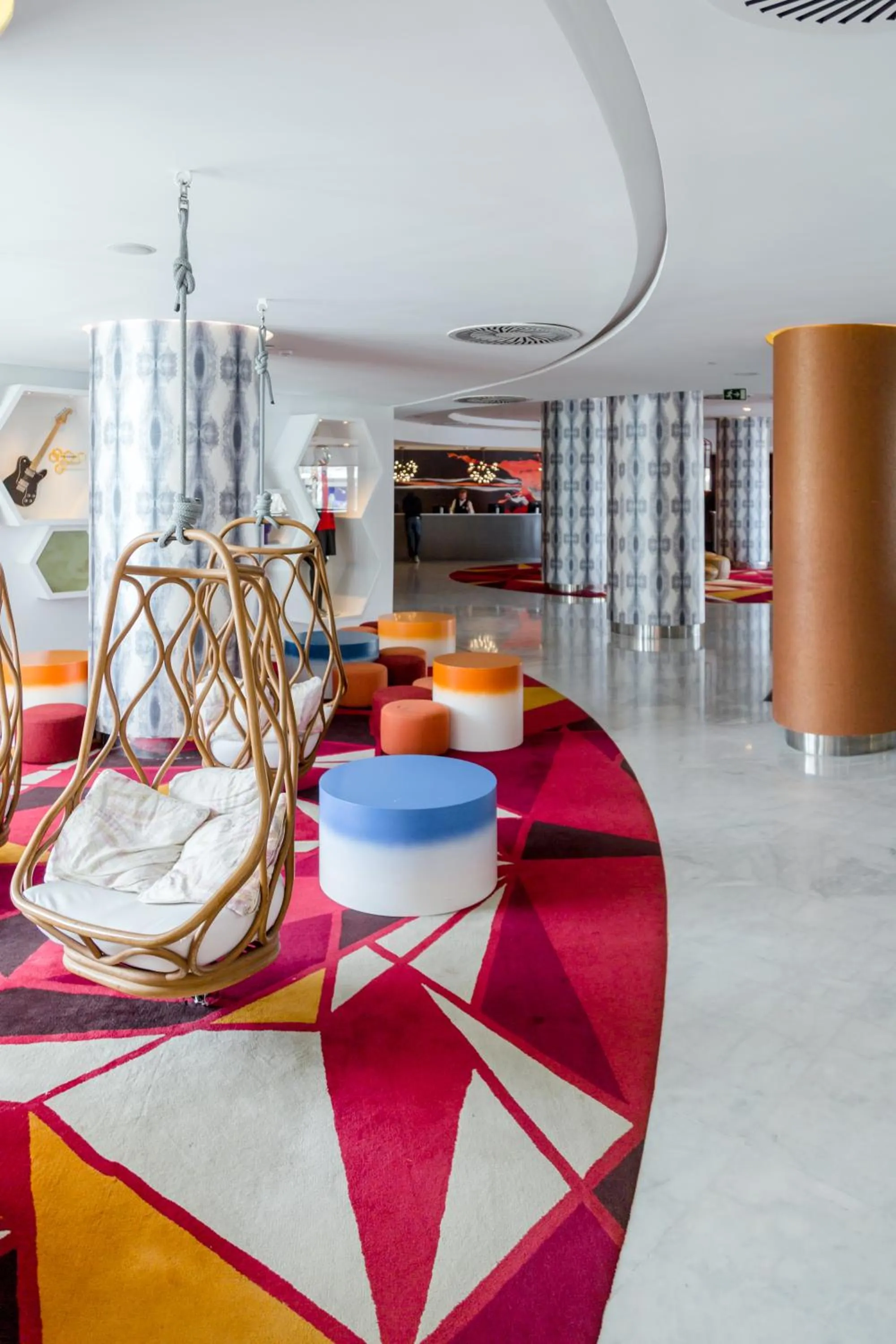 Living room in Hard Rock Hotel Ibiza