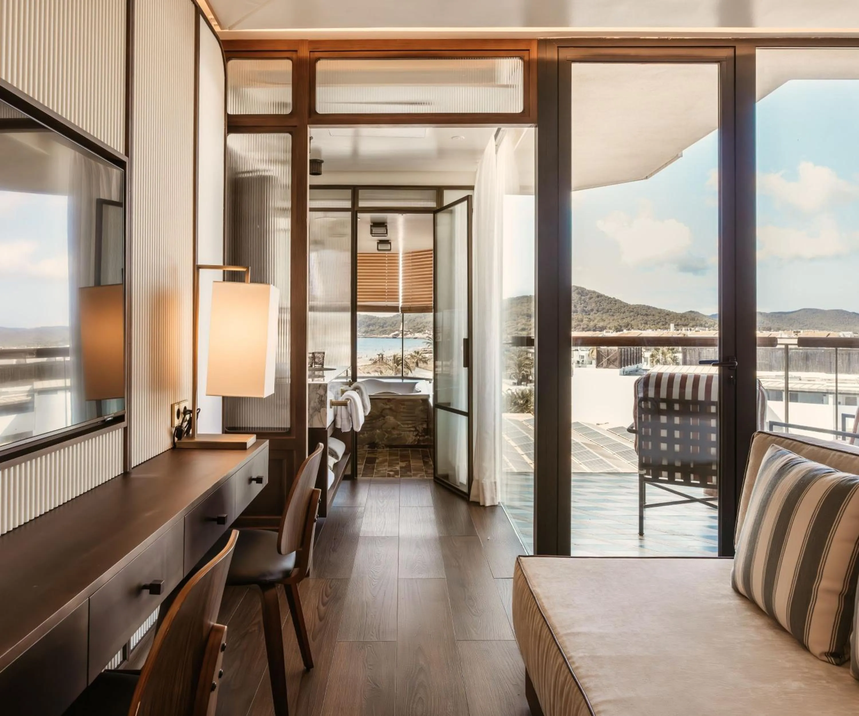 Natural landscape in The Site Hotel Ibiza New Opening 2026