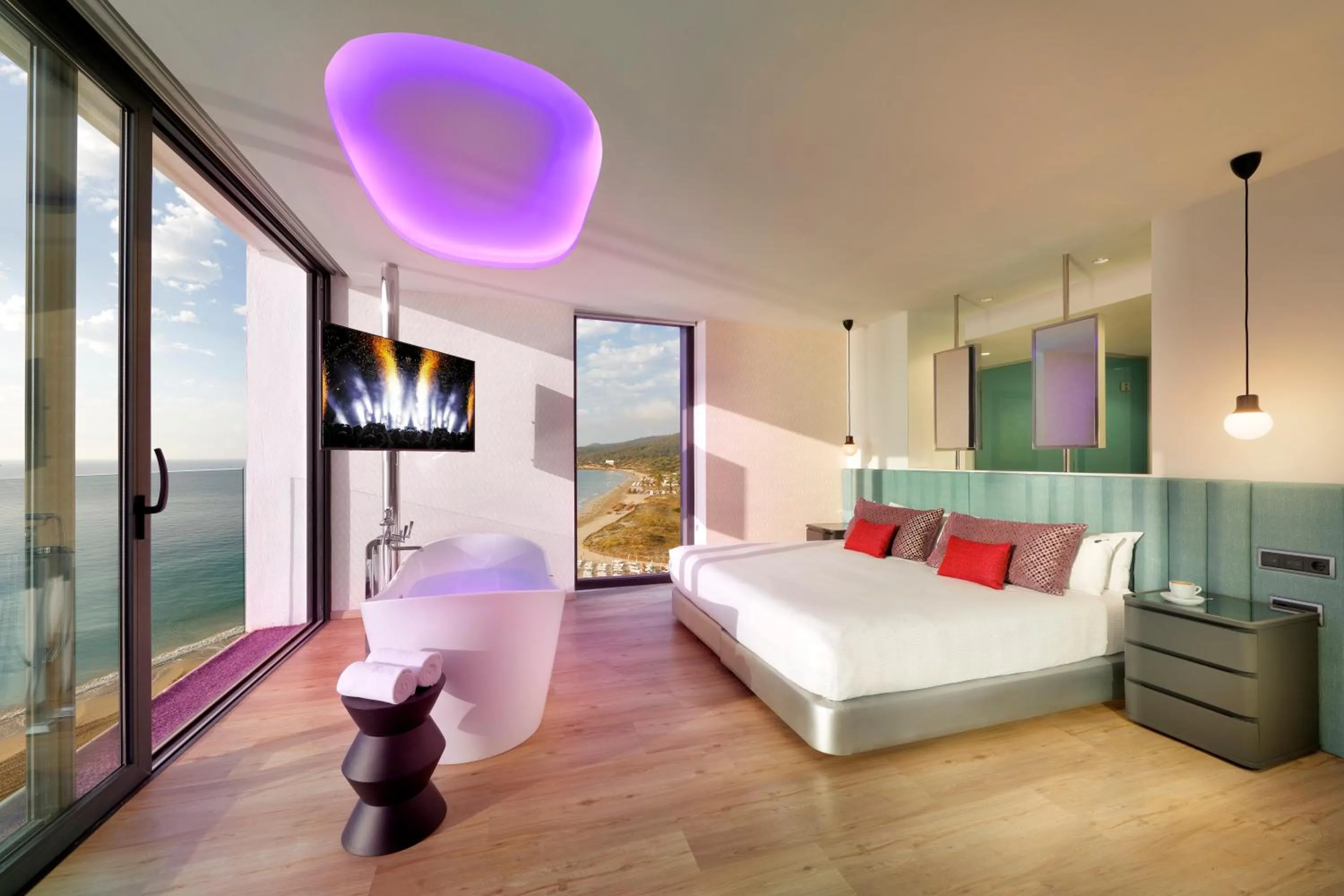 Bed in Hard Rock Hotel Ibiza