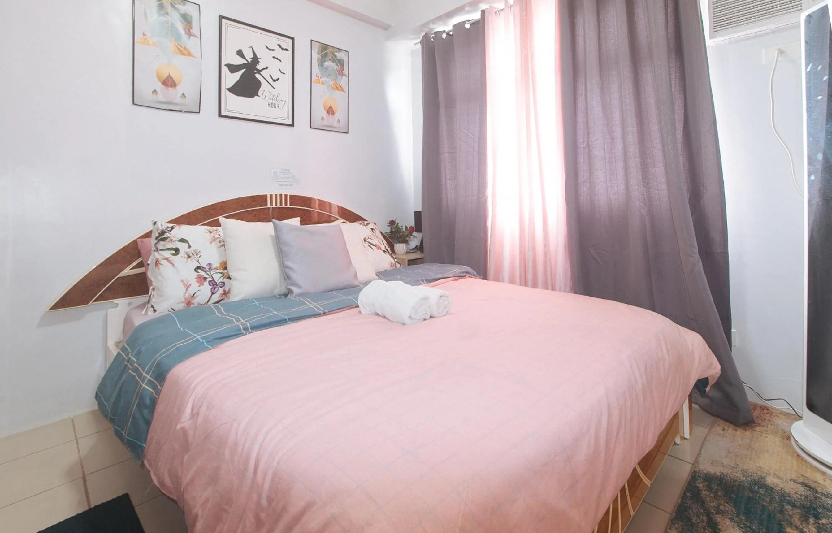 Bed in Eimy's Place at Urban Deca Mandaluyong by RedDoorz