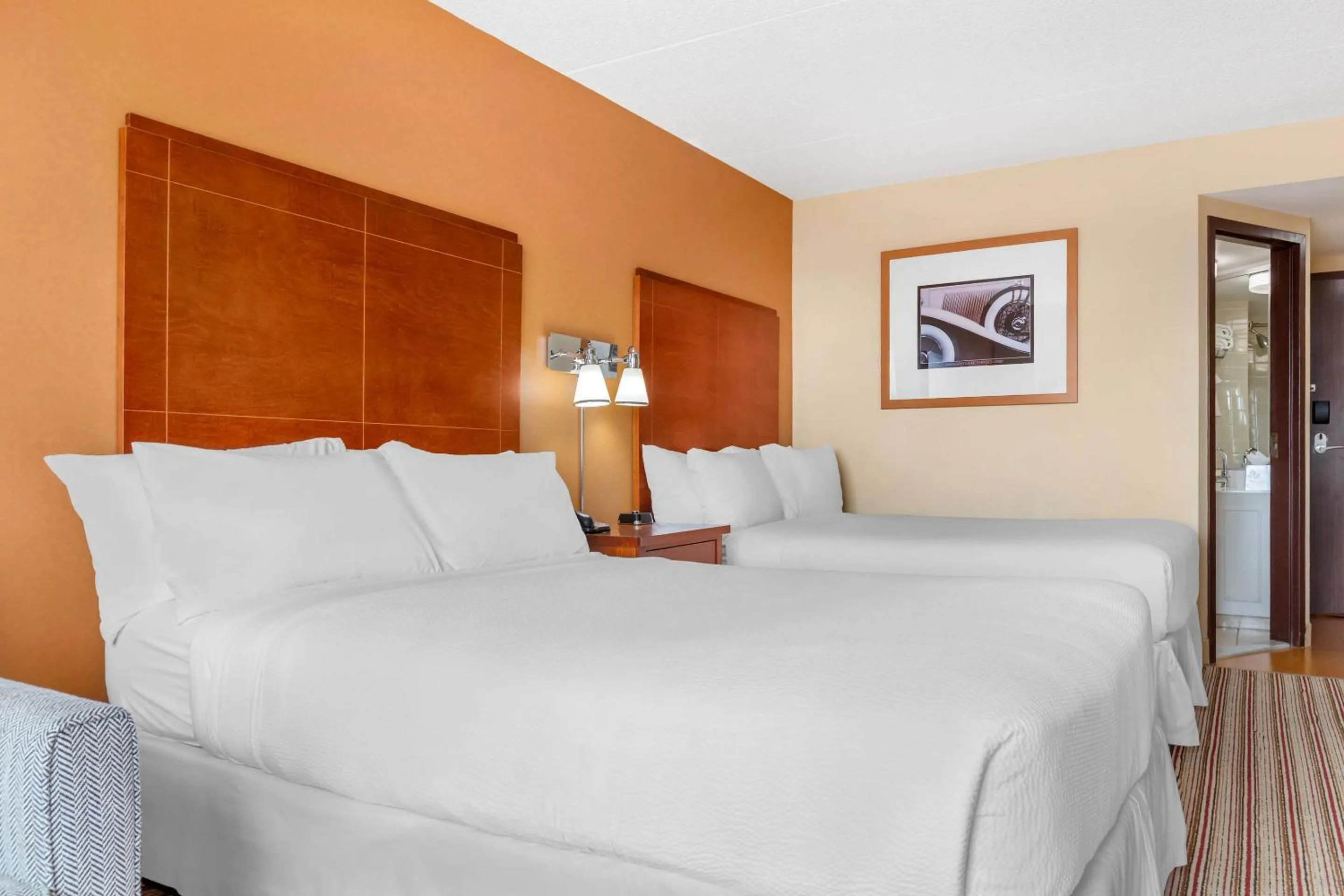 Bedroom, Bed in Radisson Hotel Detroit Metro Airport