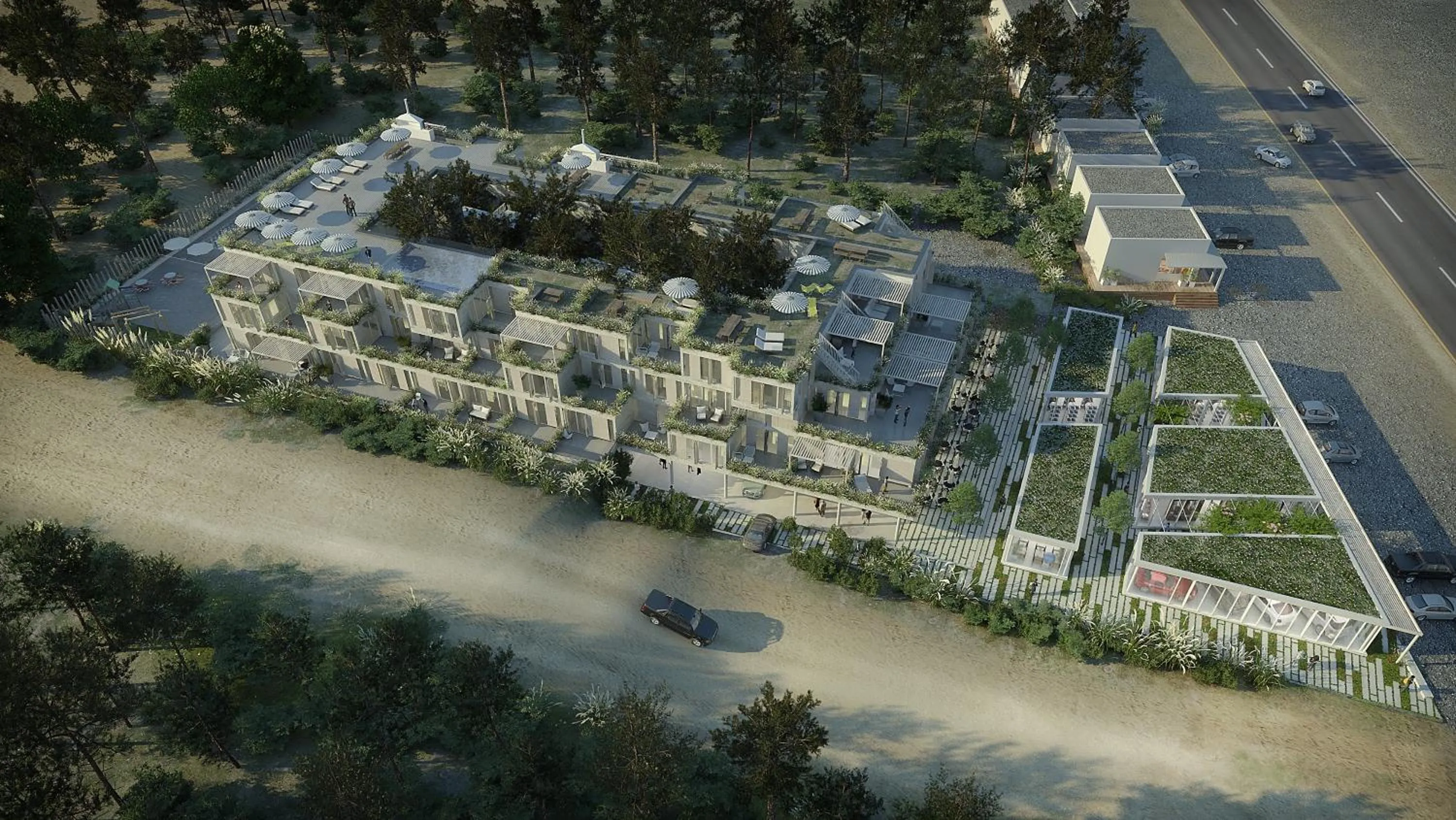 Property building in Casagrande Hotel & Beach Club