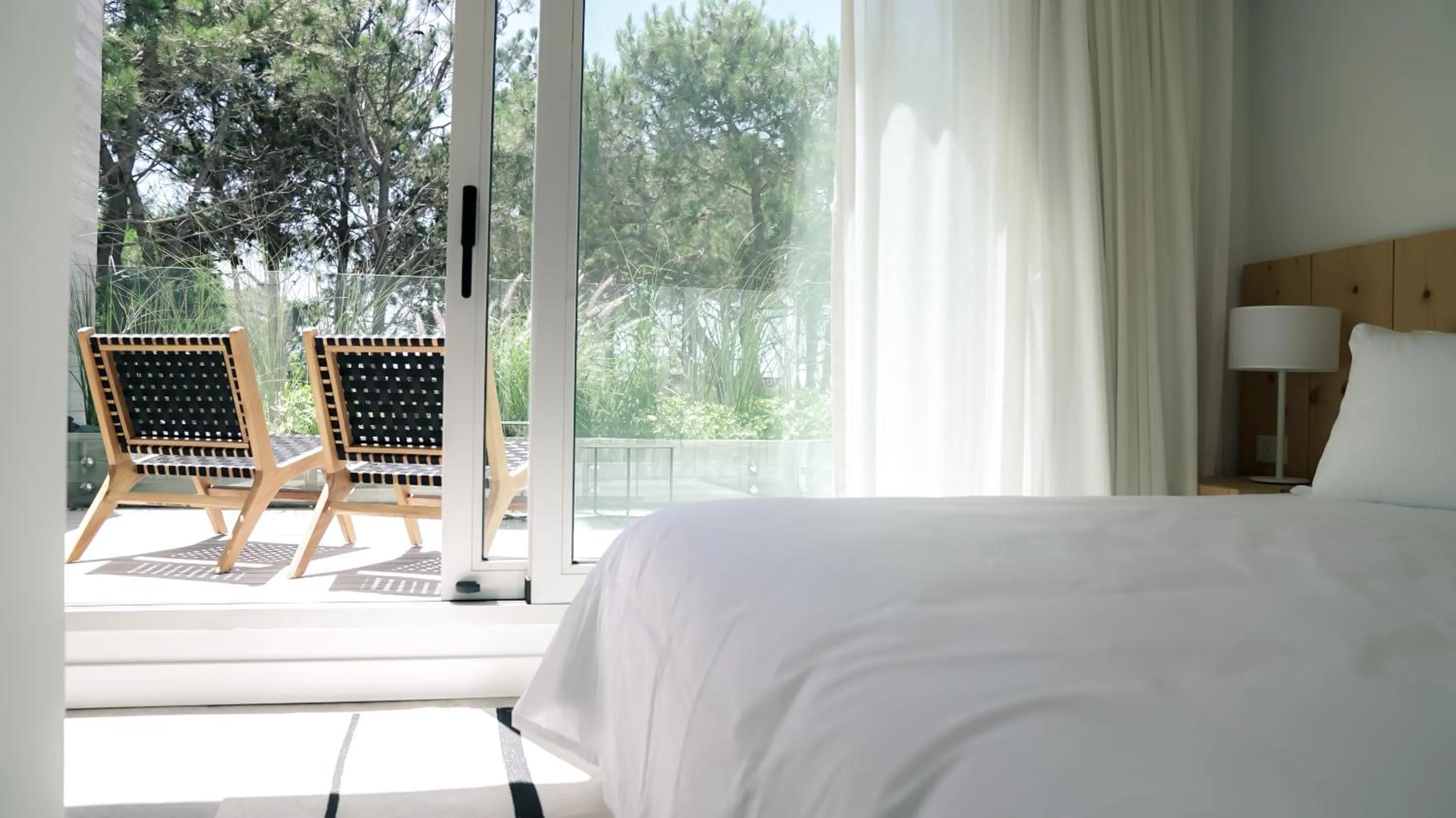 Balcony/Terrace, Bed in Casagrande Hotel & Beach Club