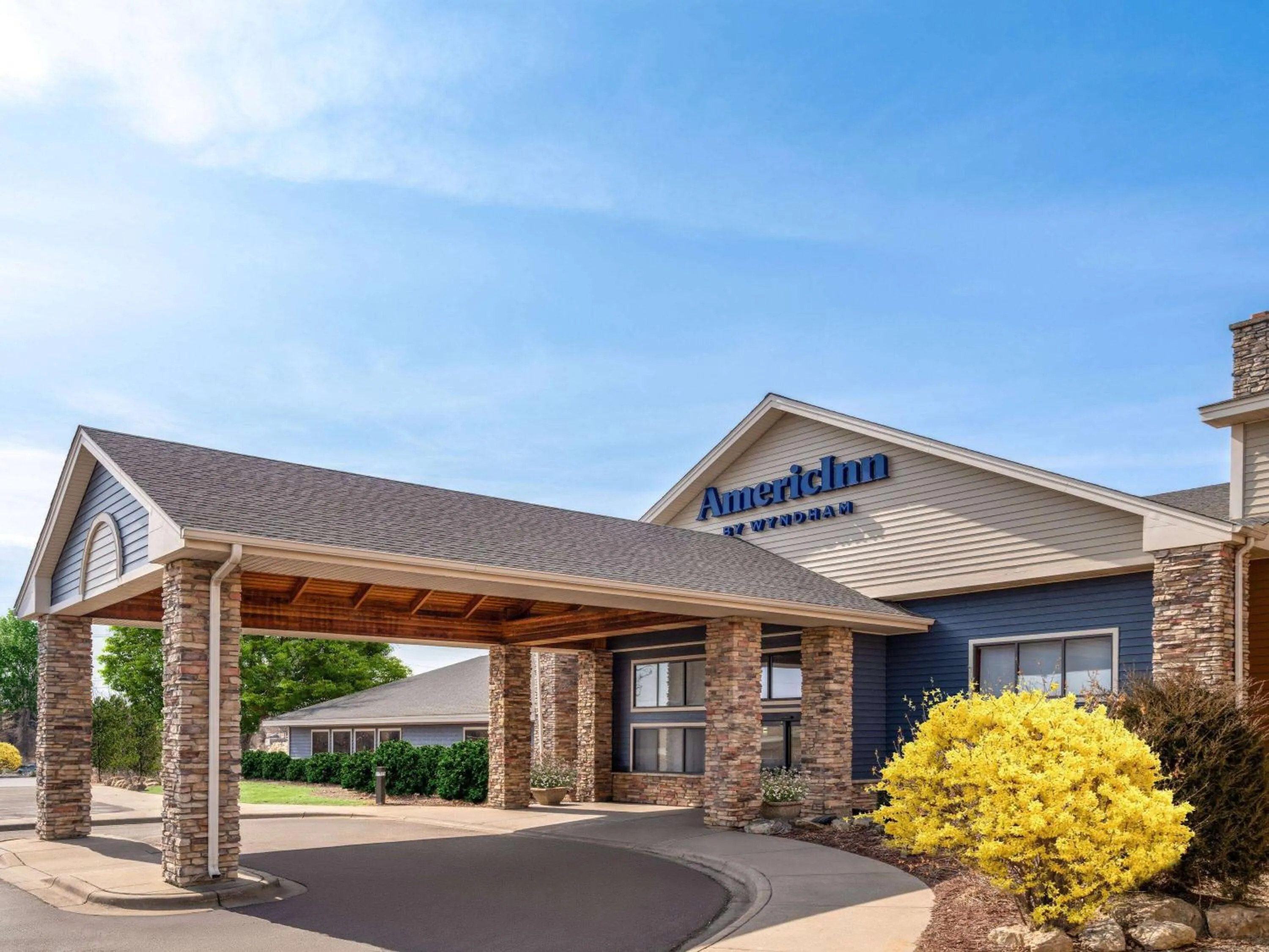 Property building in AmericInn by Wyndham Shakopee Near Canterbury Park