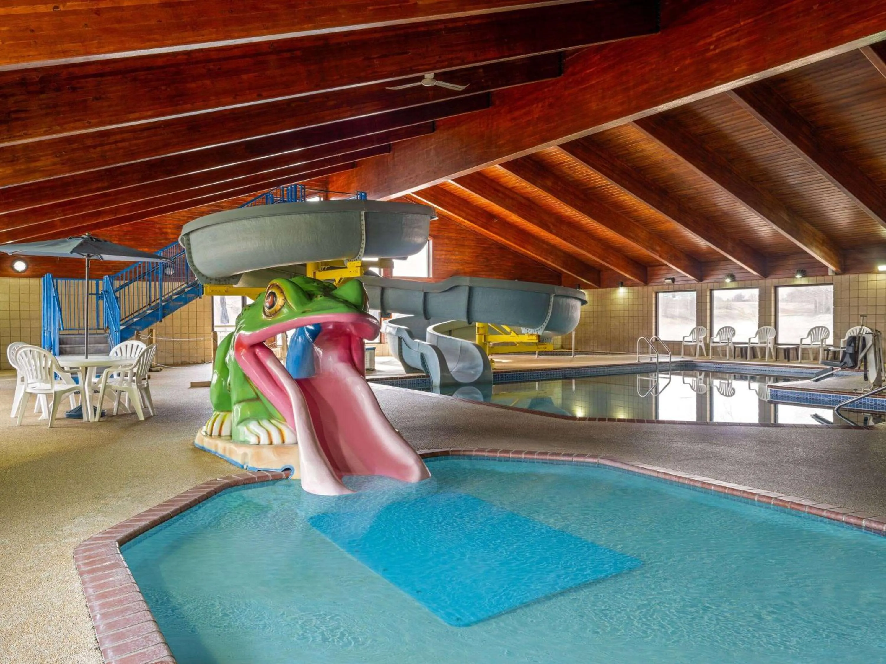 Swimming pool in AmericInn by Wyndham Shakopee Near Canterbury Park