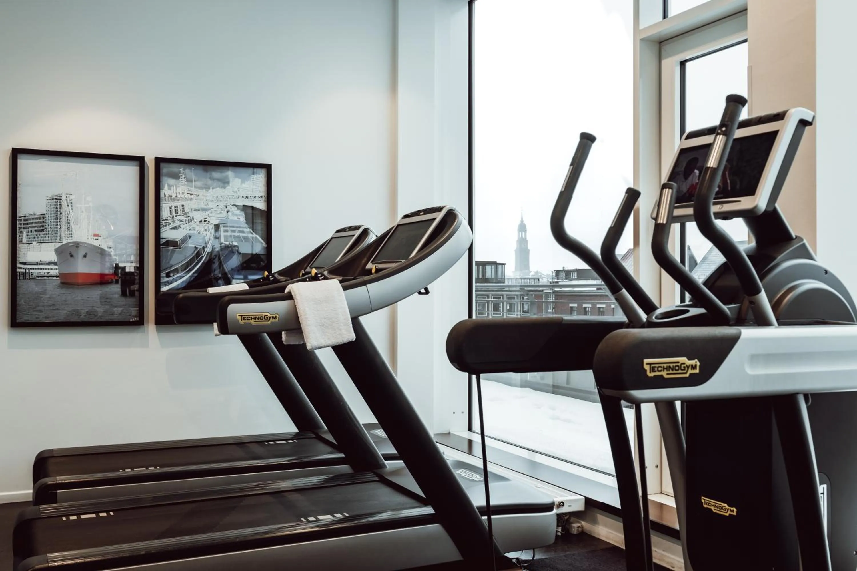 Fitness centre/facilities in AMERON Hamburg Hotel Speicherstadt