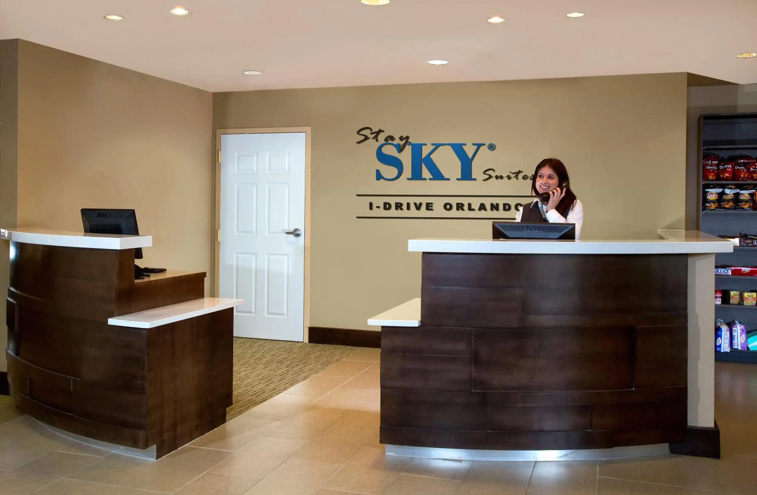 Lobby or reception in staySky Suites I-Drive Orlando Near Universal Lobby or reception in staySky Suites I-Drive Orlando Near Universal