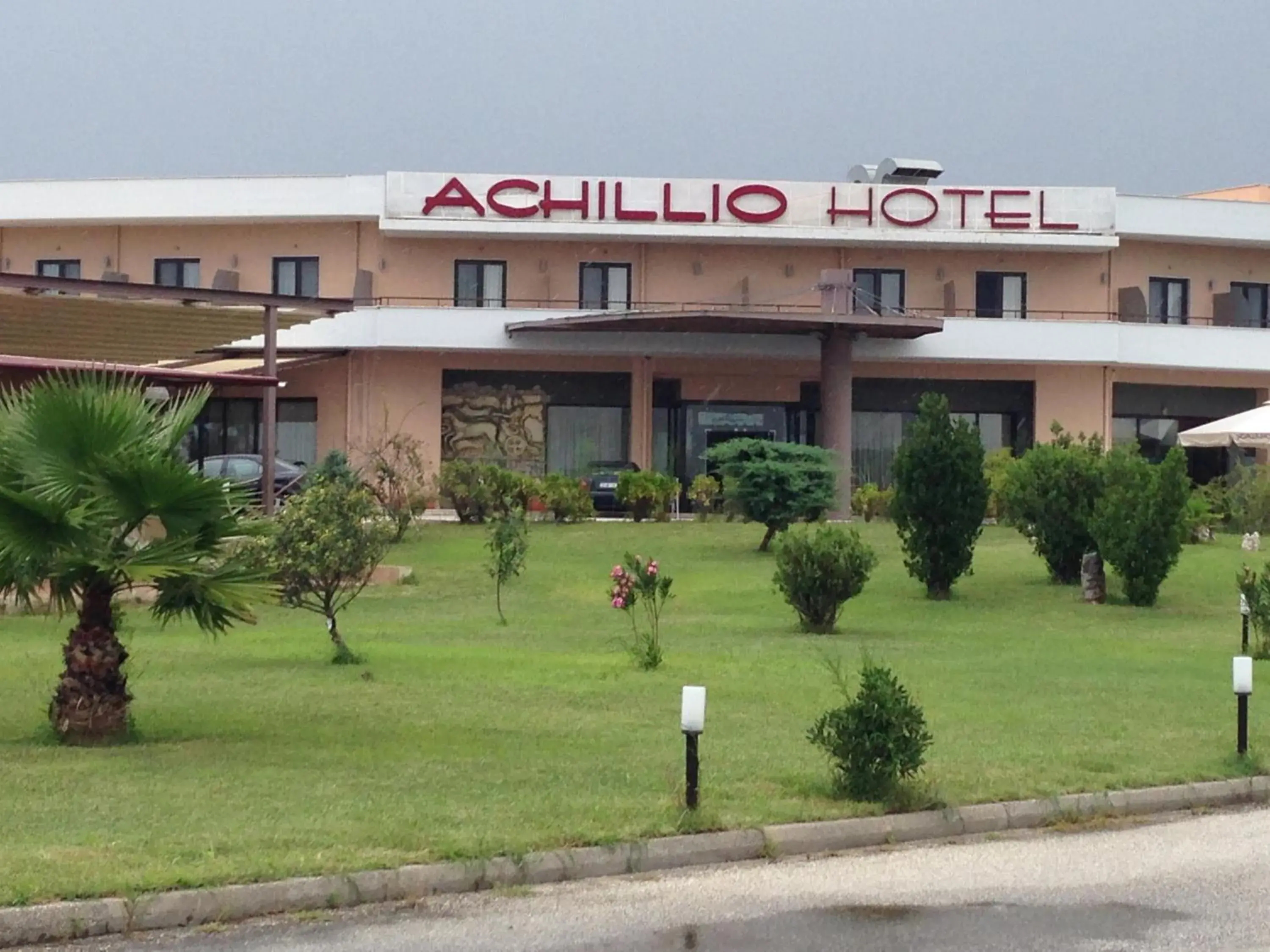Facade/entrance in Achillio Hotel Facade/entrance in Achillio Hotel