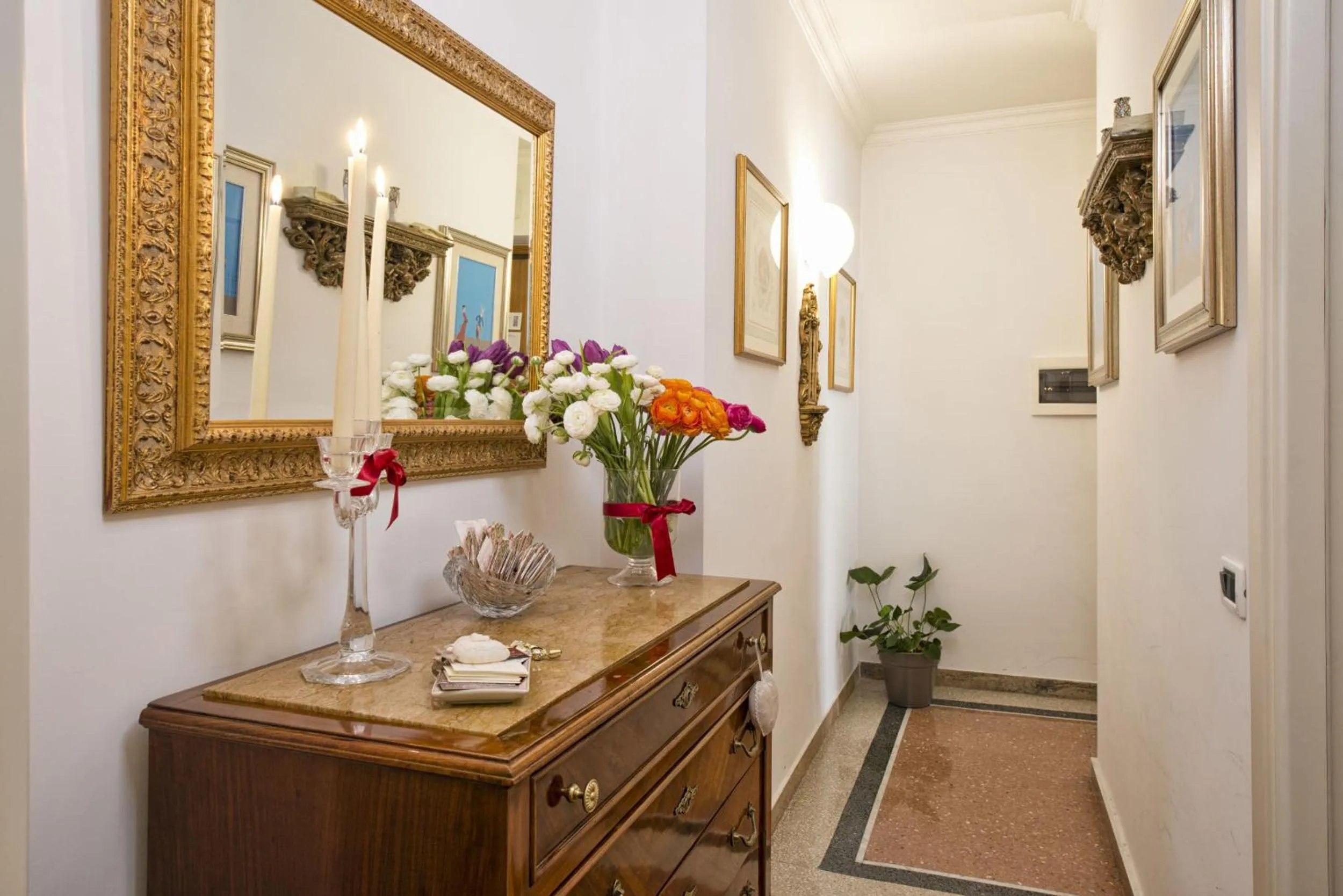 Decorative detail in B&B Le Sibille