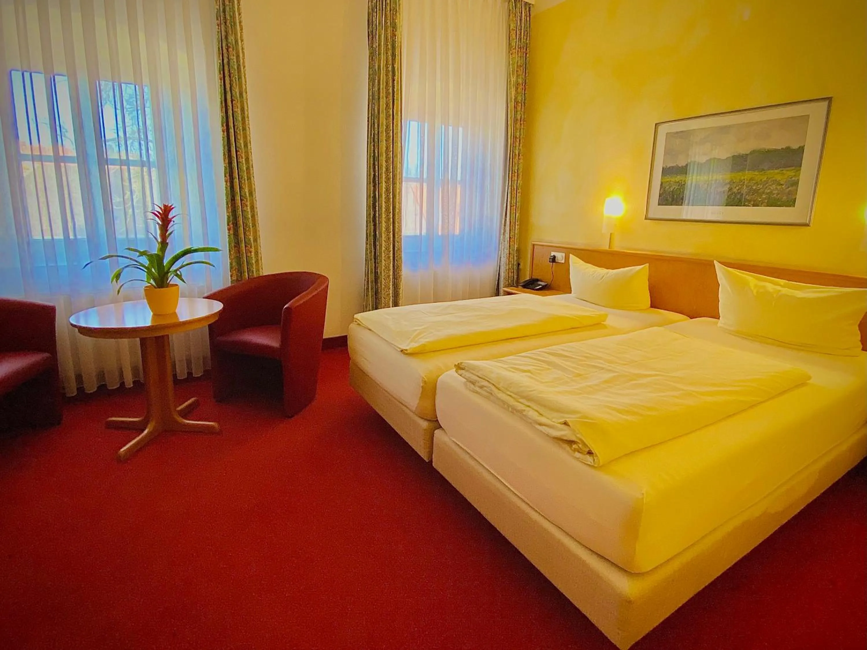 Bed in Meister BÄR HOTEL Ostbayern