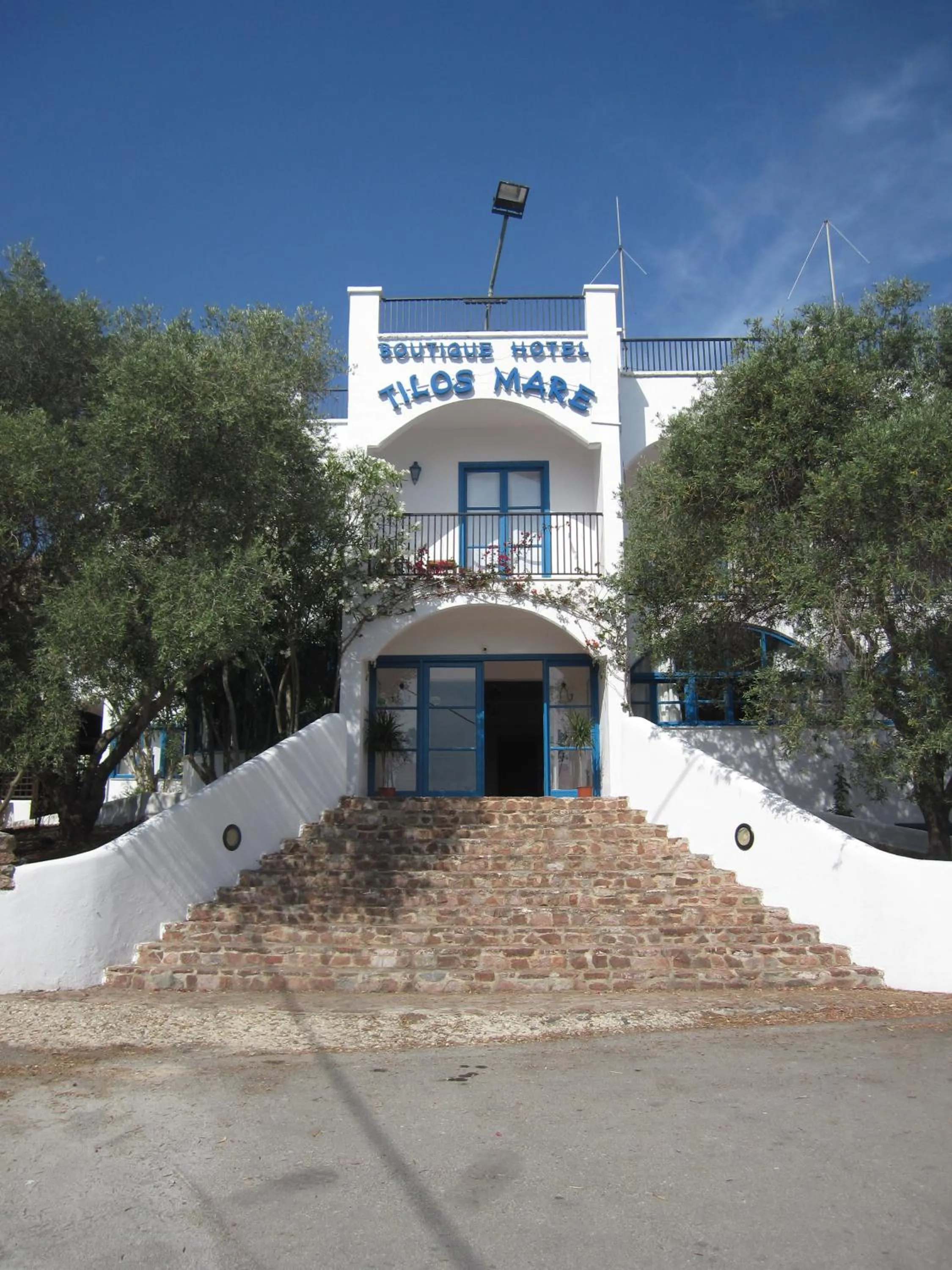 Facade/entrance in Boutique Hotel Tilos Mare