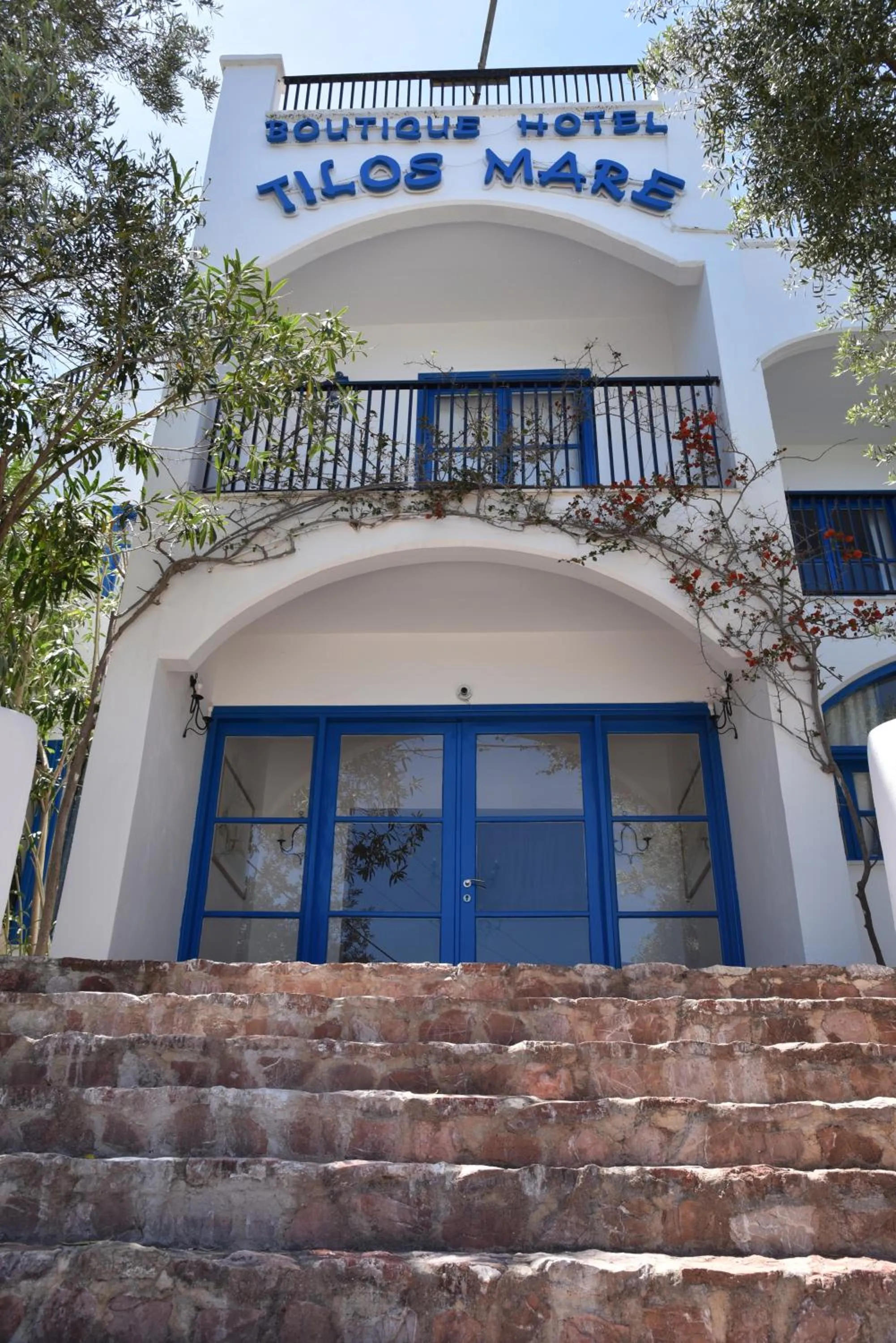 Facade/entrance in Boutique Hotel Tilos Mare