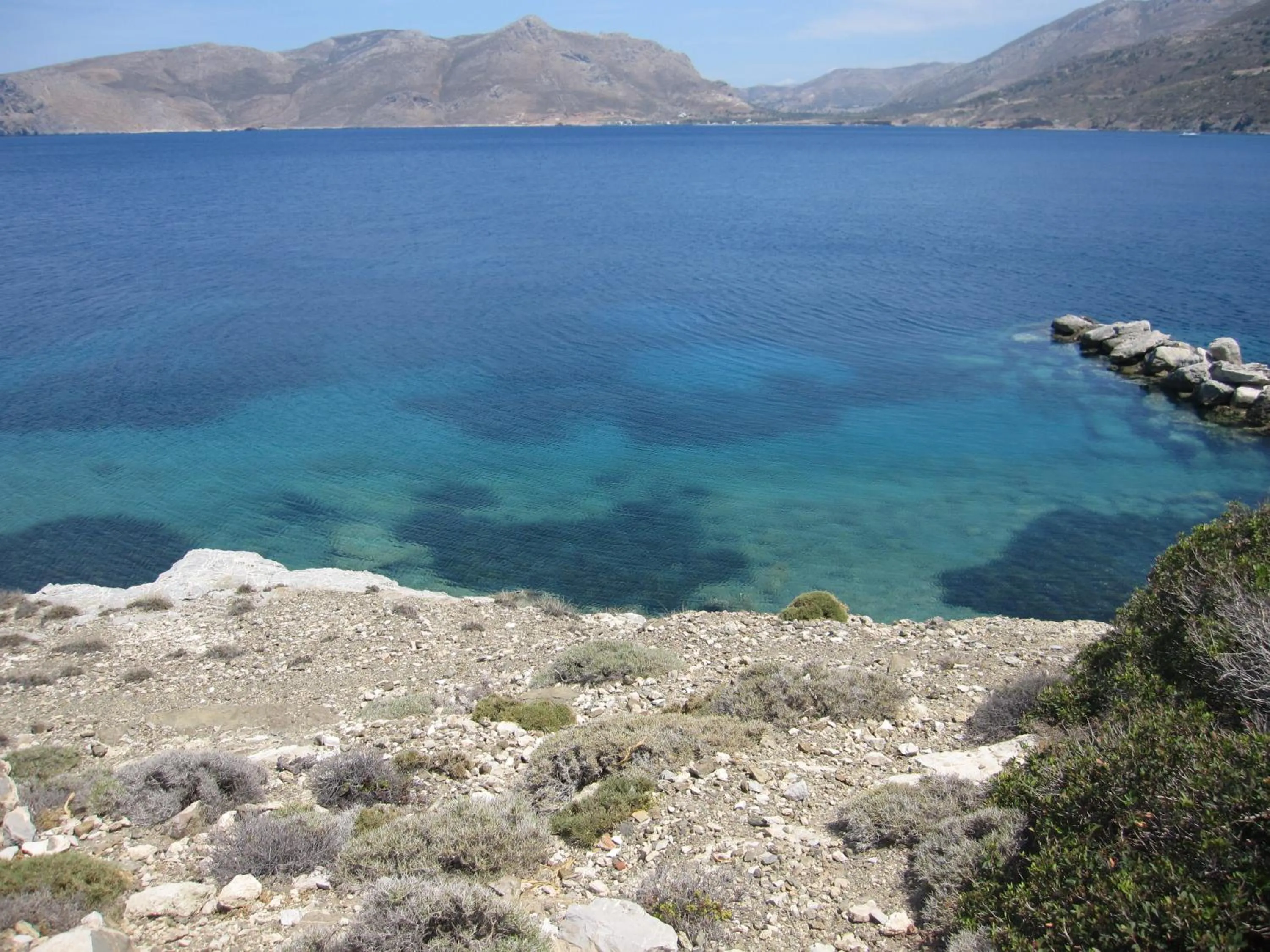 Natural landscape in Boutique Hotel Tilos Mare