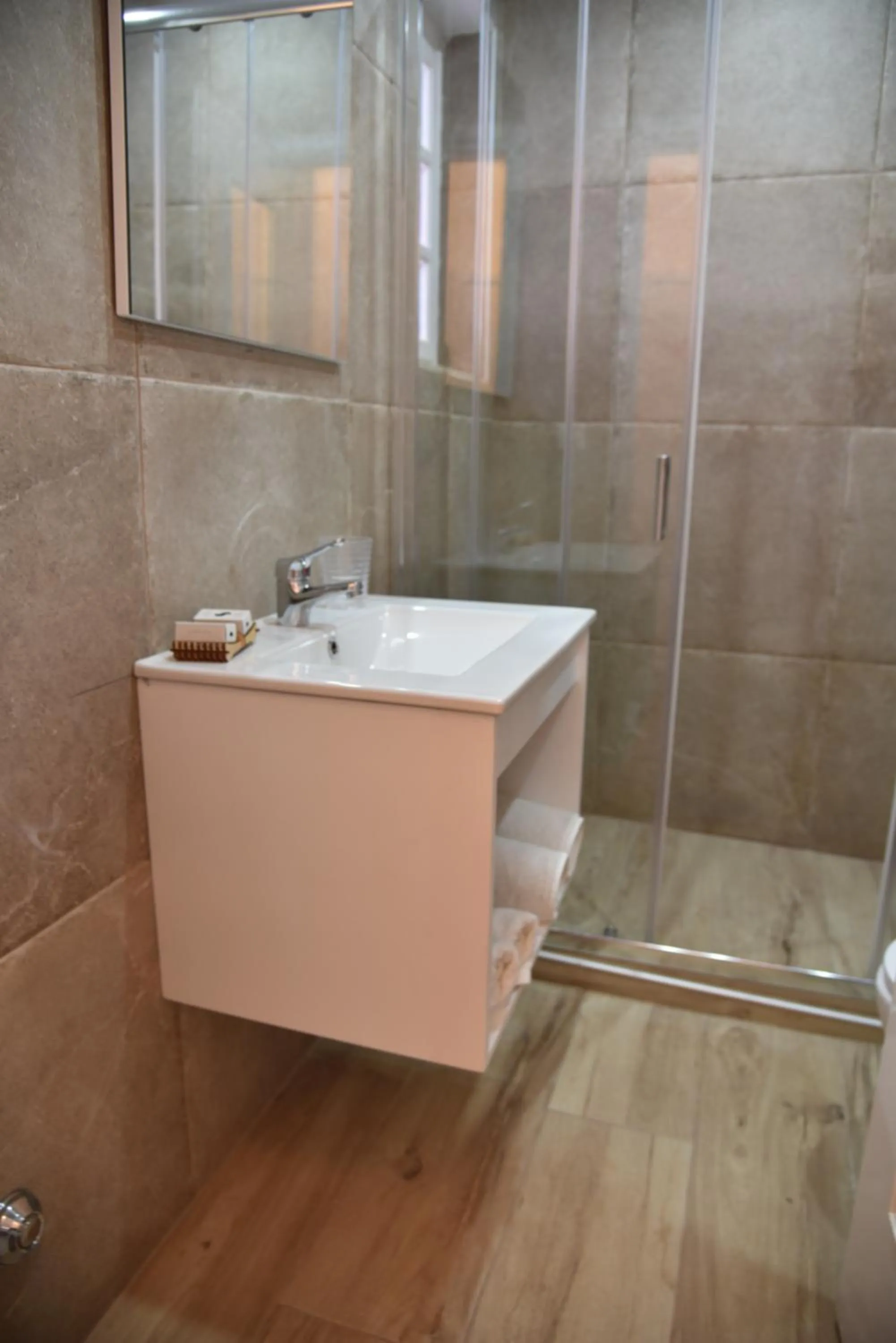 Bathroom in Boutique Hotel Tilos Mare