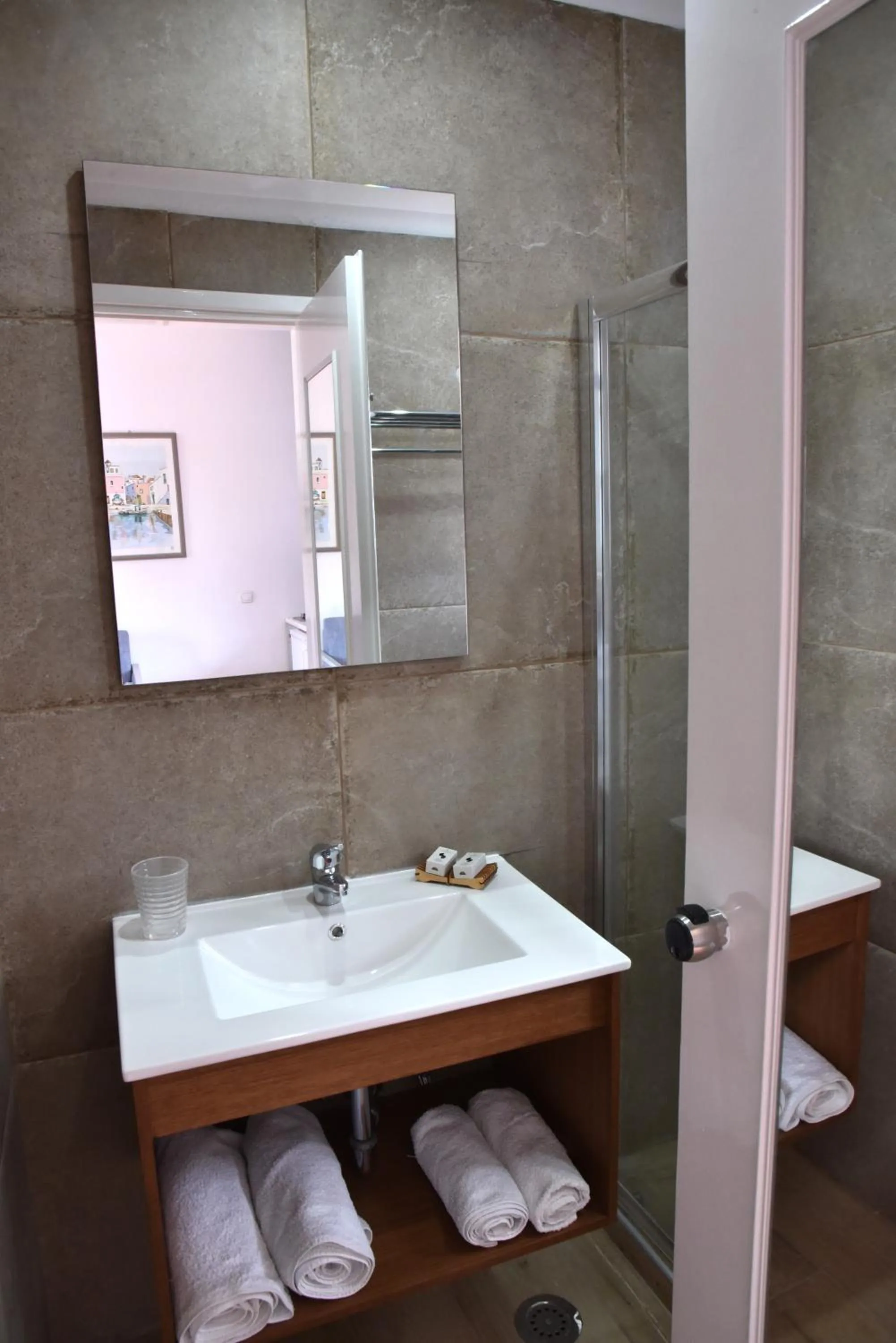 Bathroom in Boutique Hotel Tilos Mare