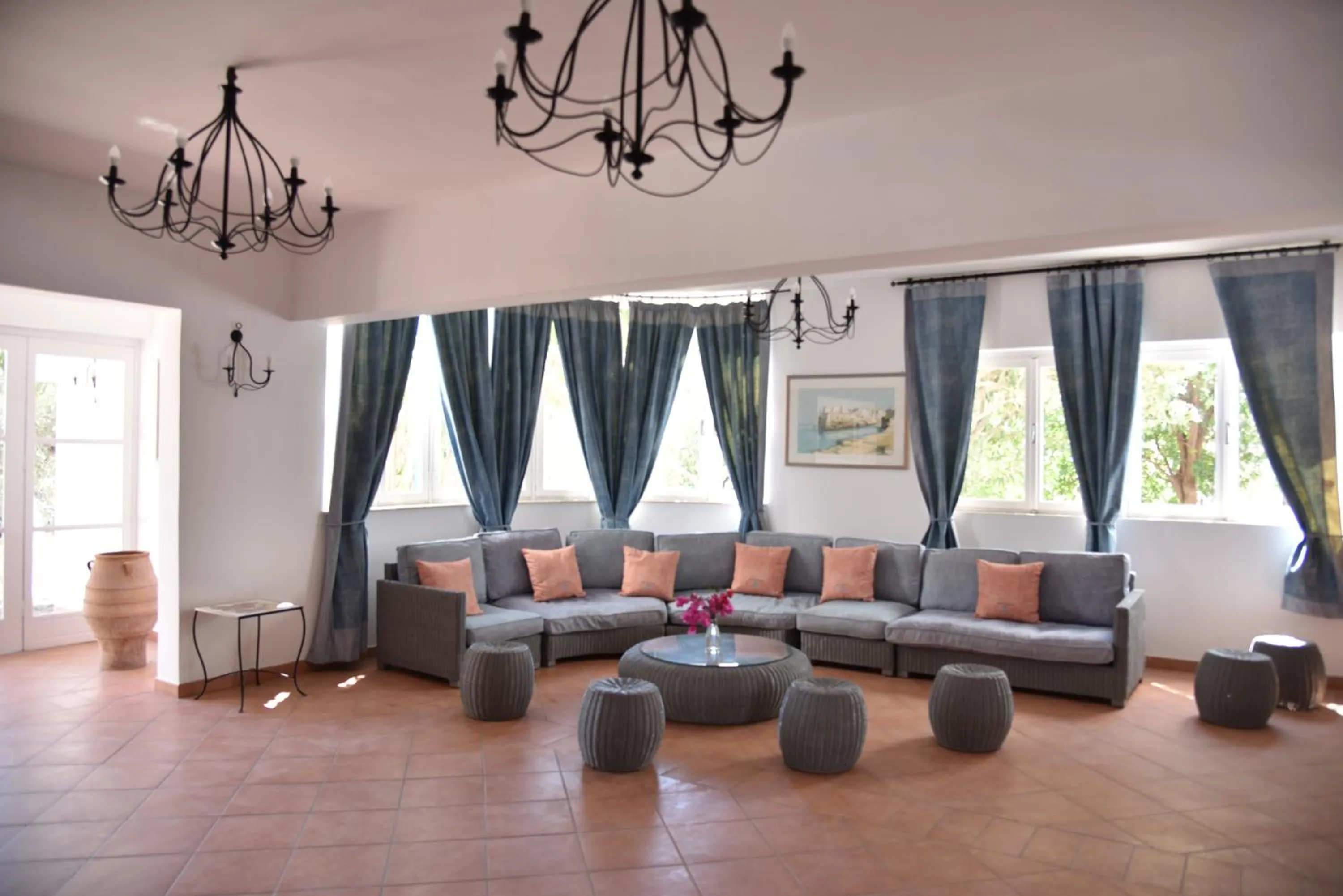 Lobby or reception in Boutique Hotel Tilos Mare