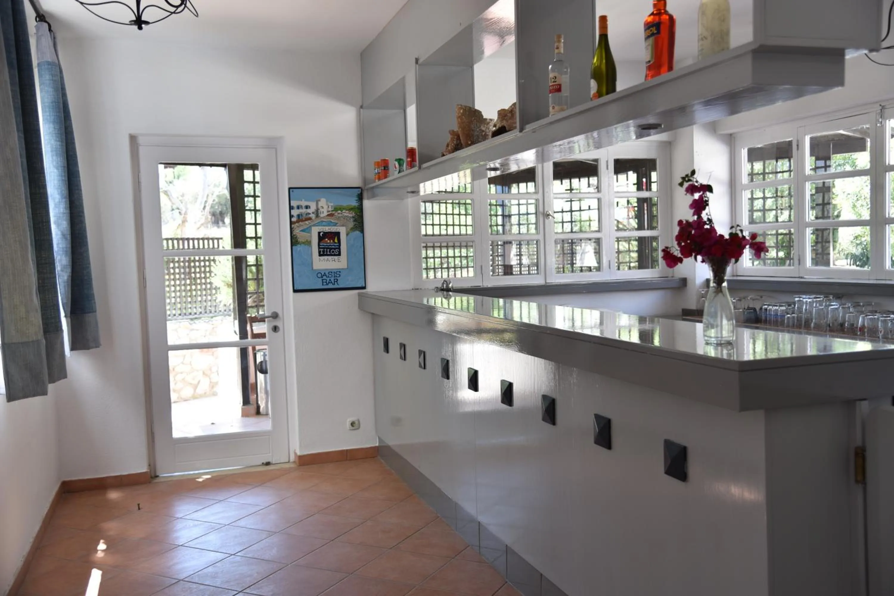 Lounge or bar in Boutique Hotel Tilos Mare