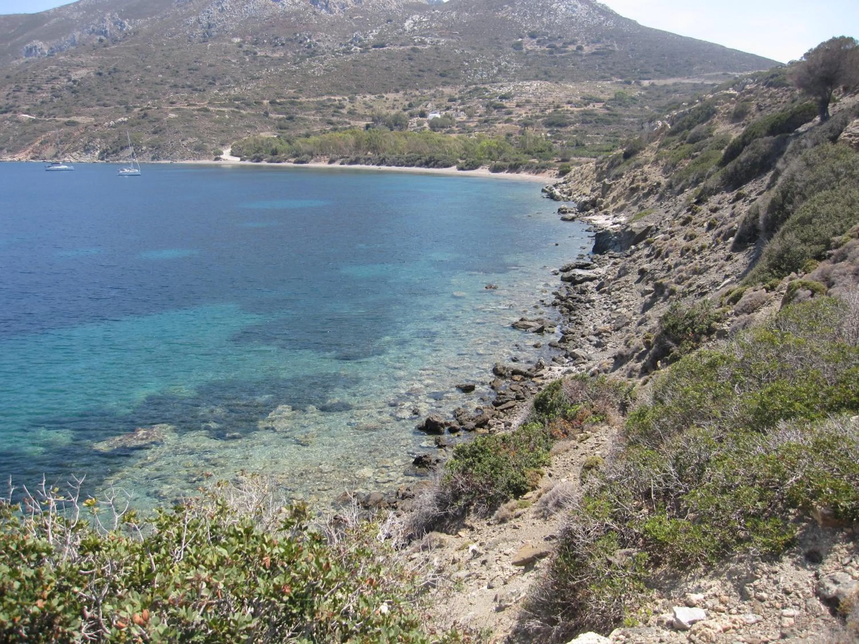 Natural landscape in Boutique Hotel Tilos Mare