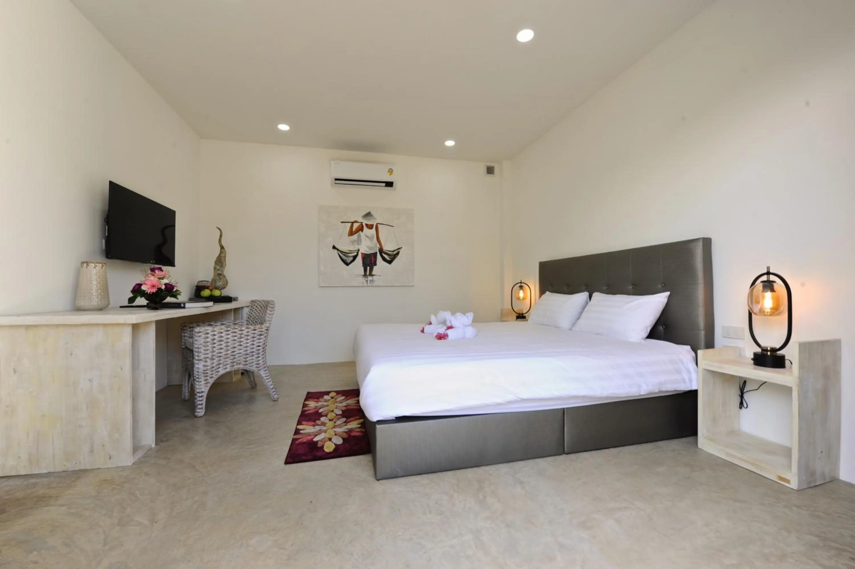 Bed in Barong Resort