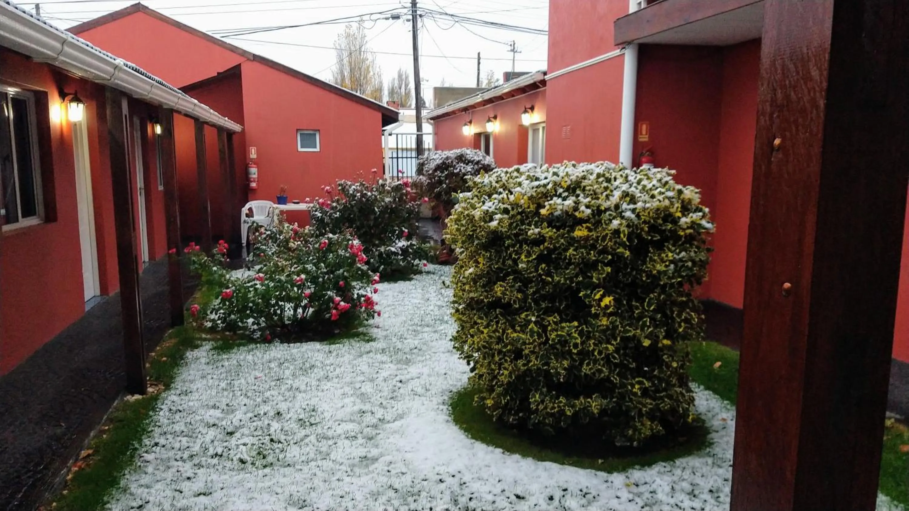 Garden in Hosteria Patagonia