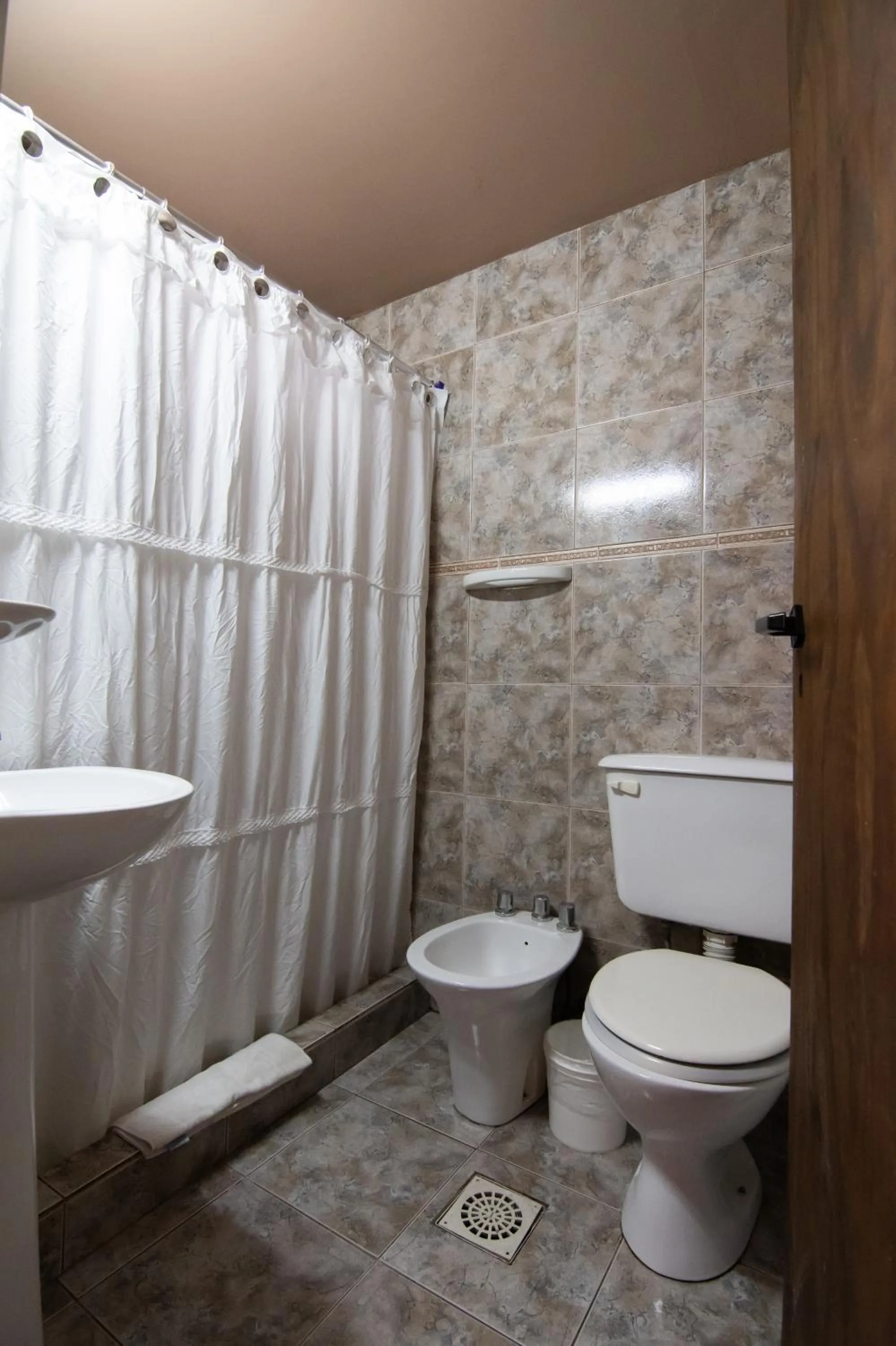 Bathroom in Hosteria Patagonia