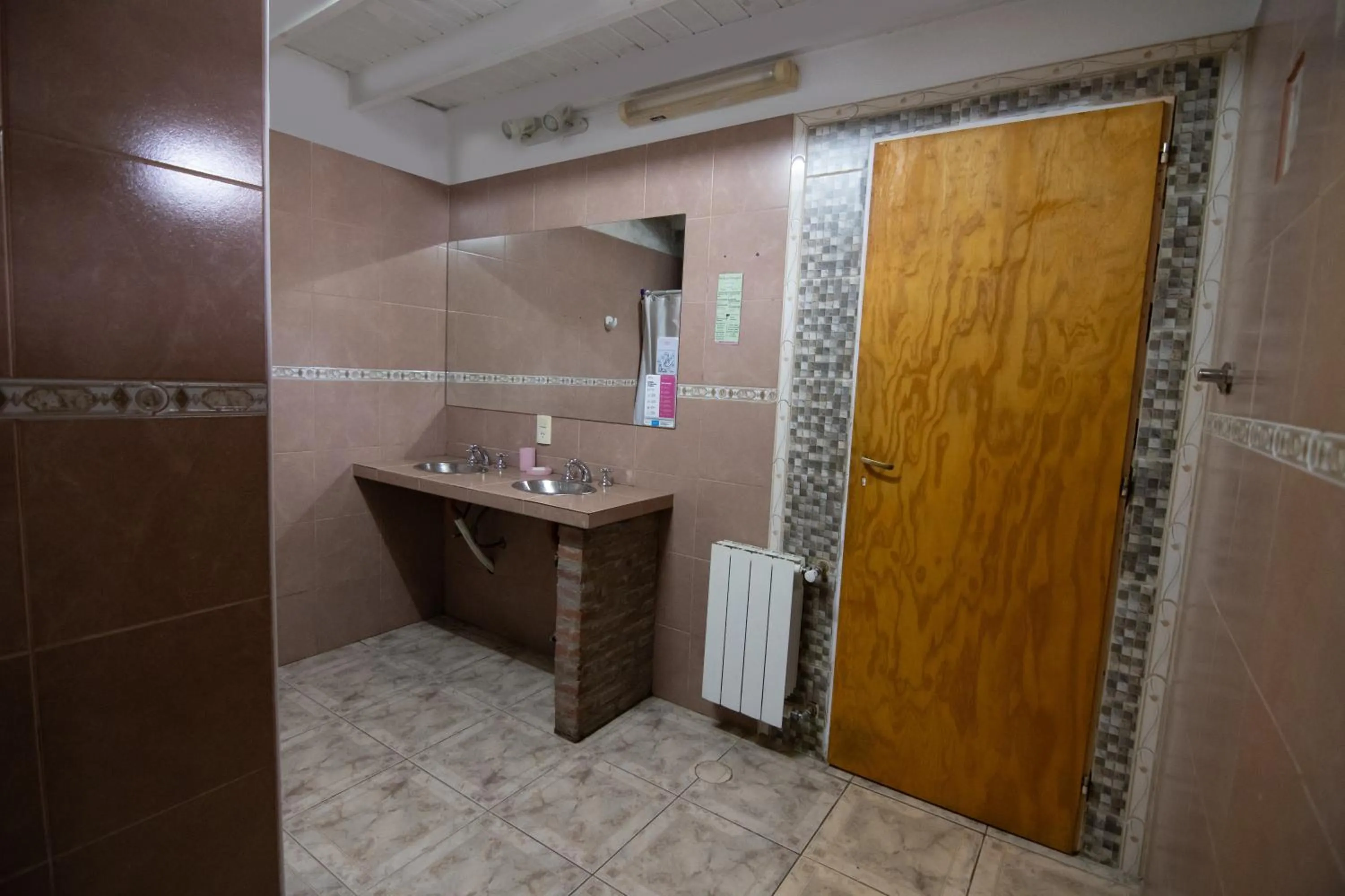 Bathroom in Hosteria Patagonia
