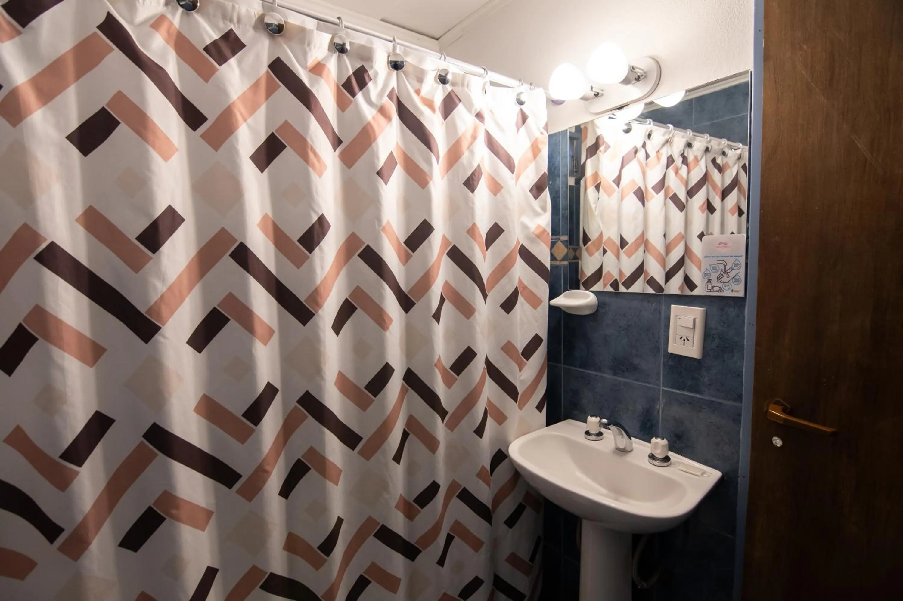 Bathroom in Hosteria Patagonia