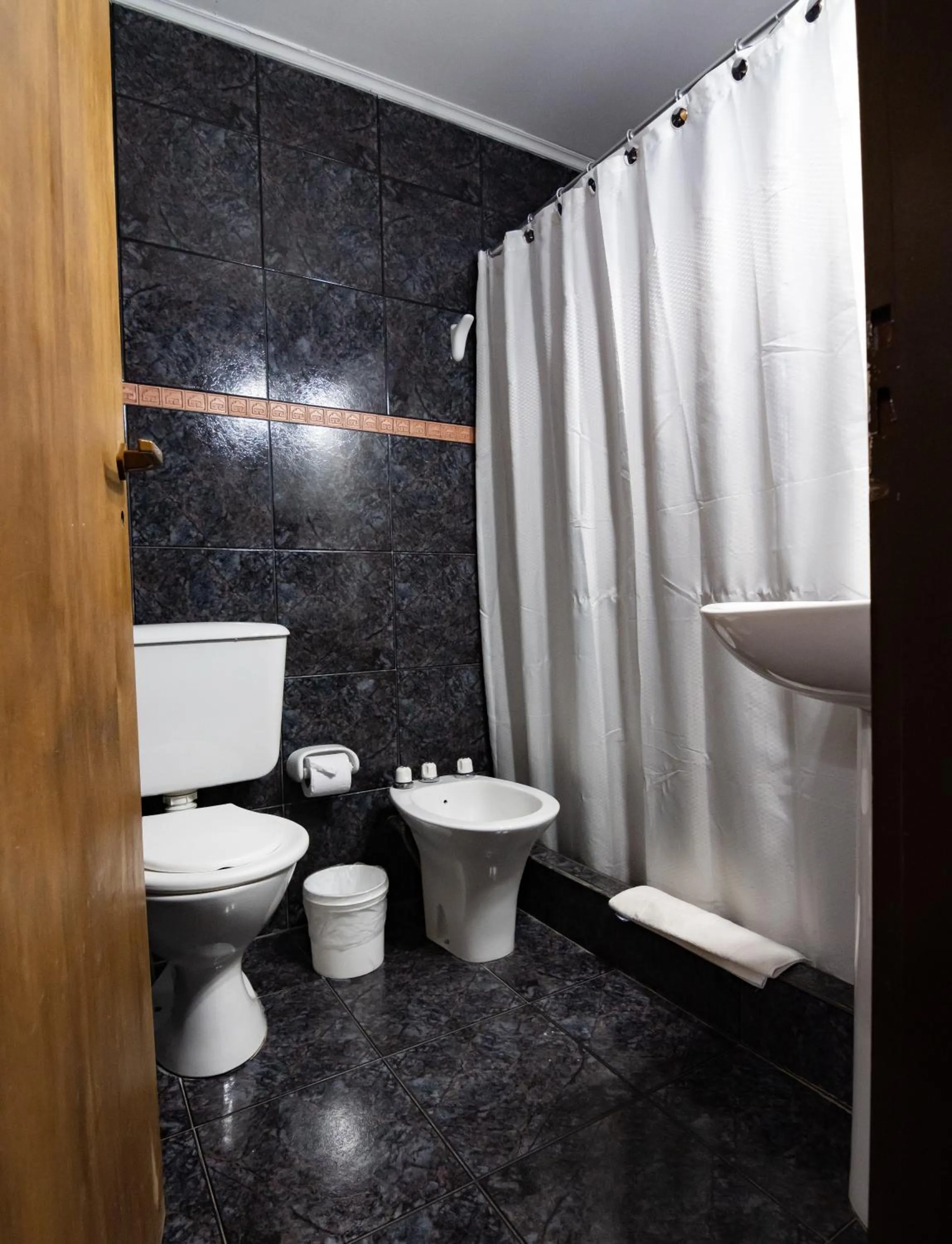 Bathroom in Hosteria Patagonia