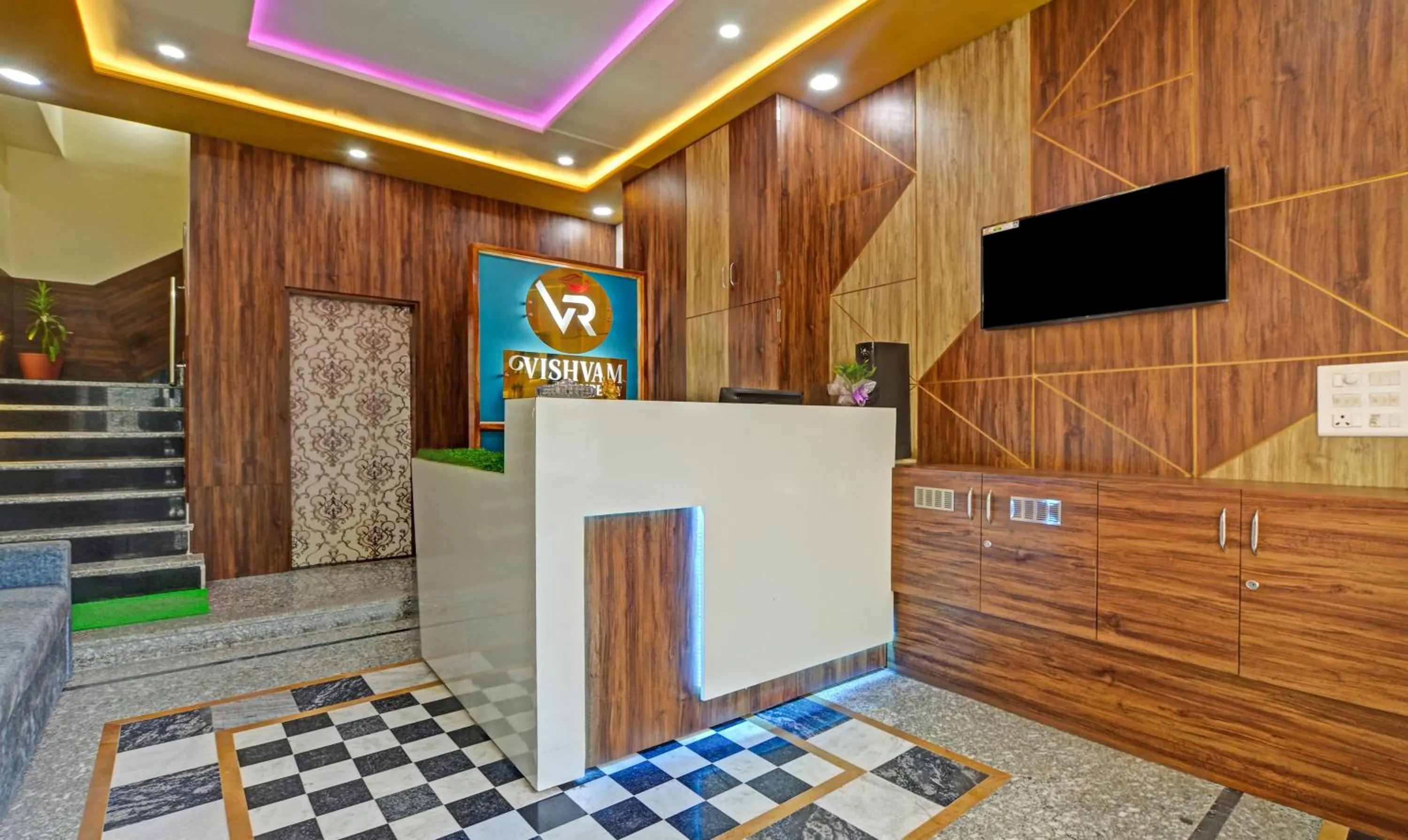 Lobby or reception in Hotel Vishvam Residency Udaipur