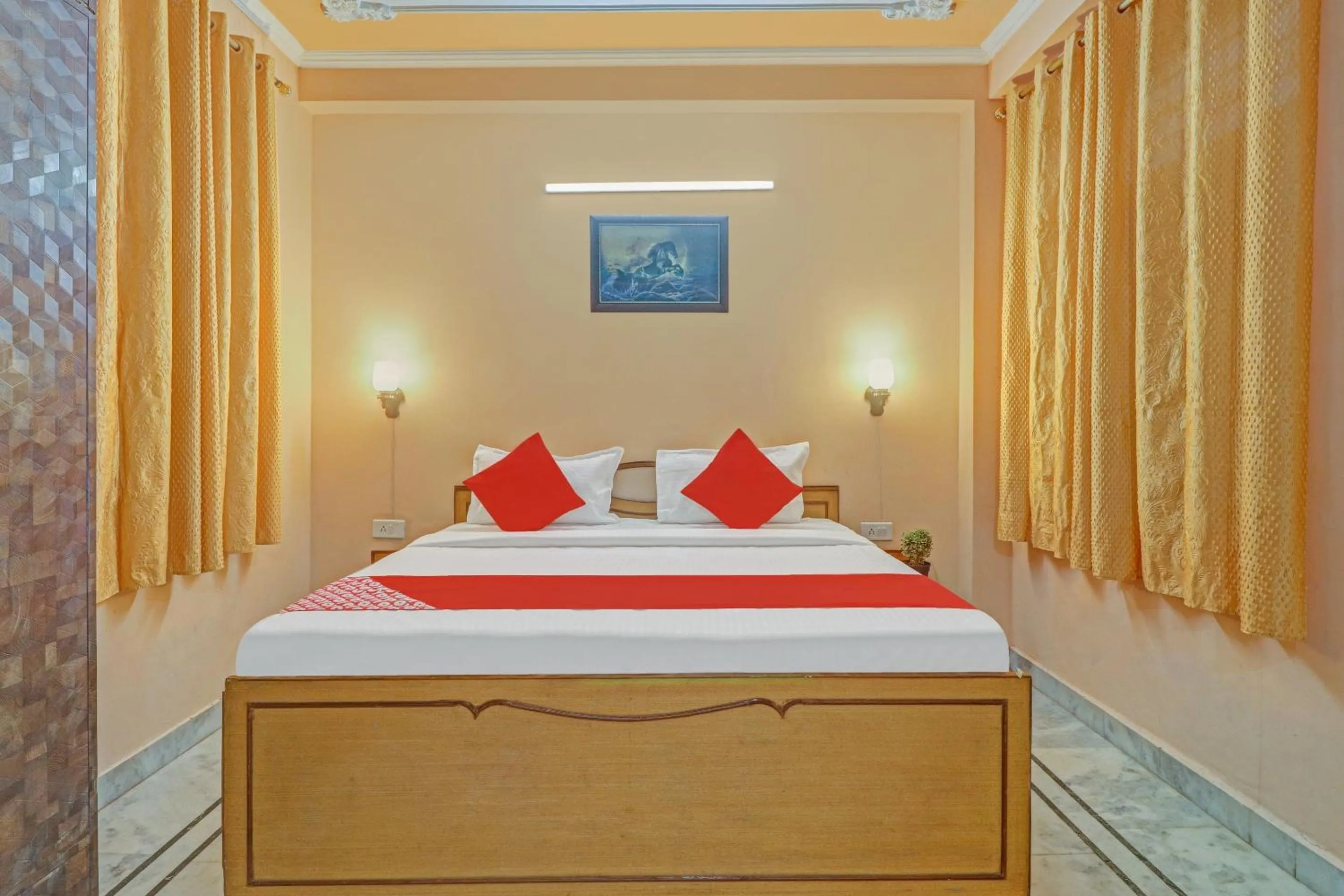 Bathroom, Bed in Super Hotel O Satguru Residency