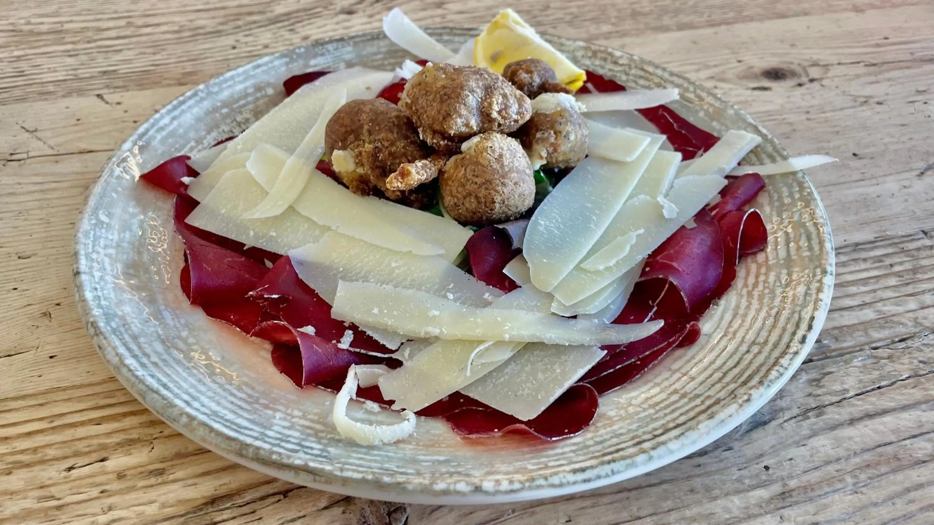 Food close-up in Hotel Pontiglia