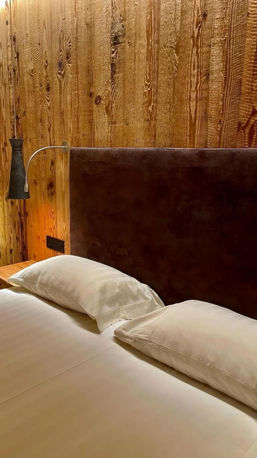 Bed in Hotel Pontiglia