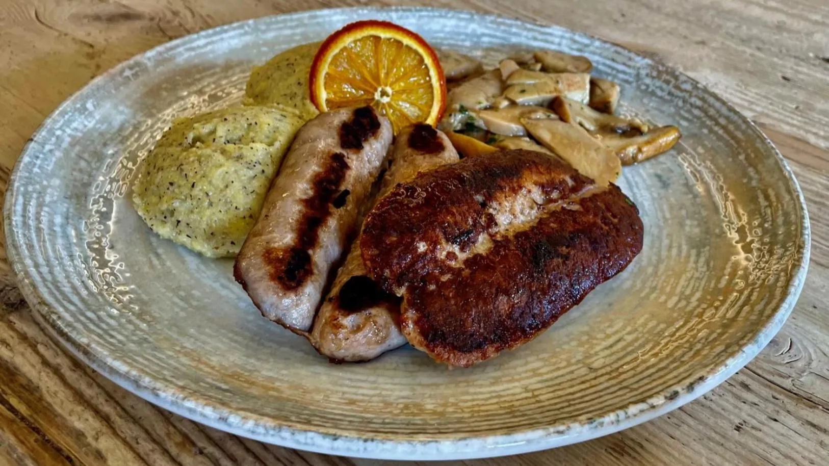 Food close-up in Hotel Pontiglia