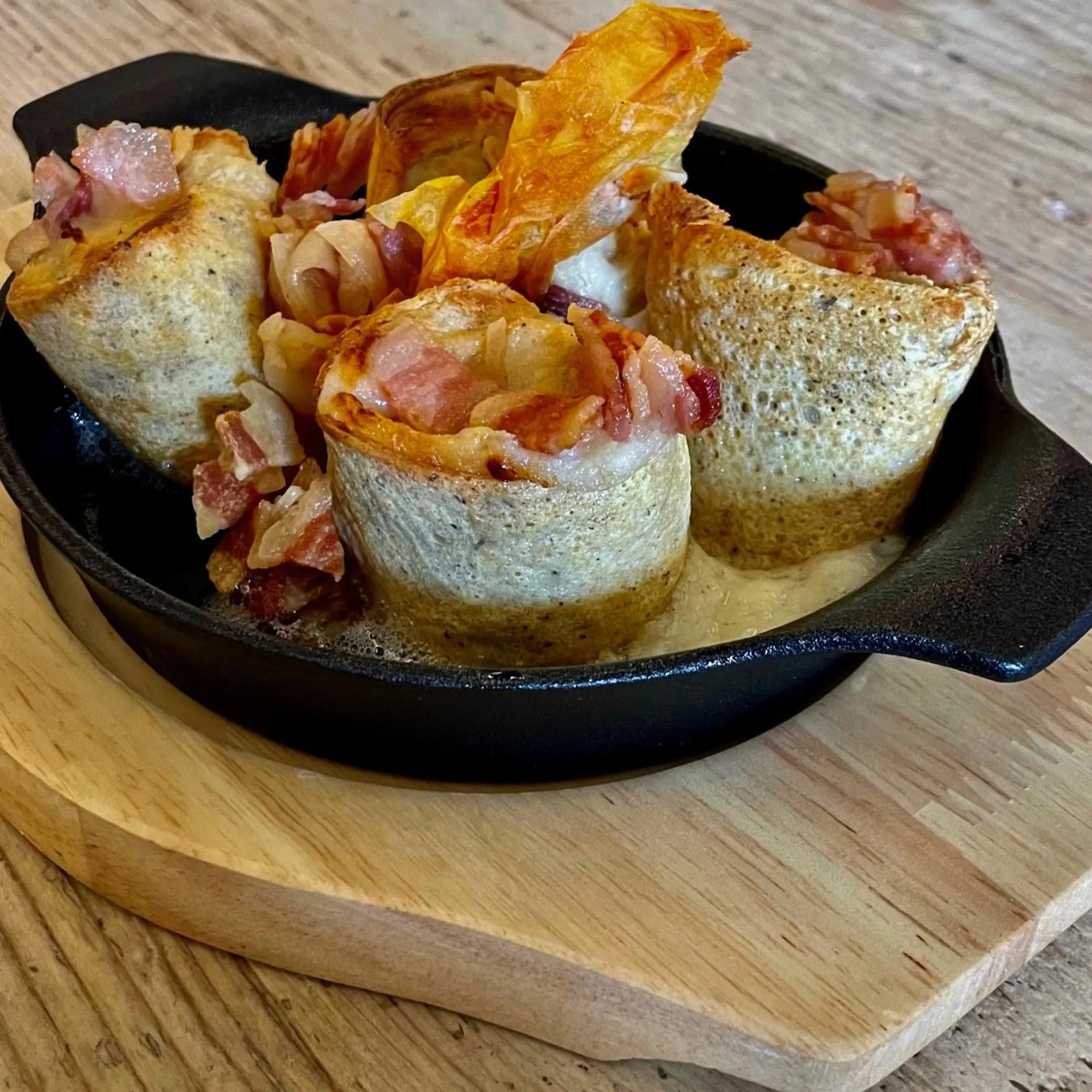 Food close-up in Hotel Pontiglia