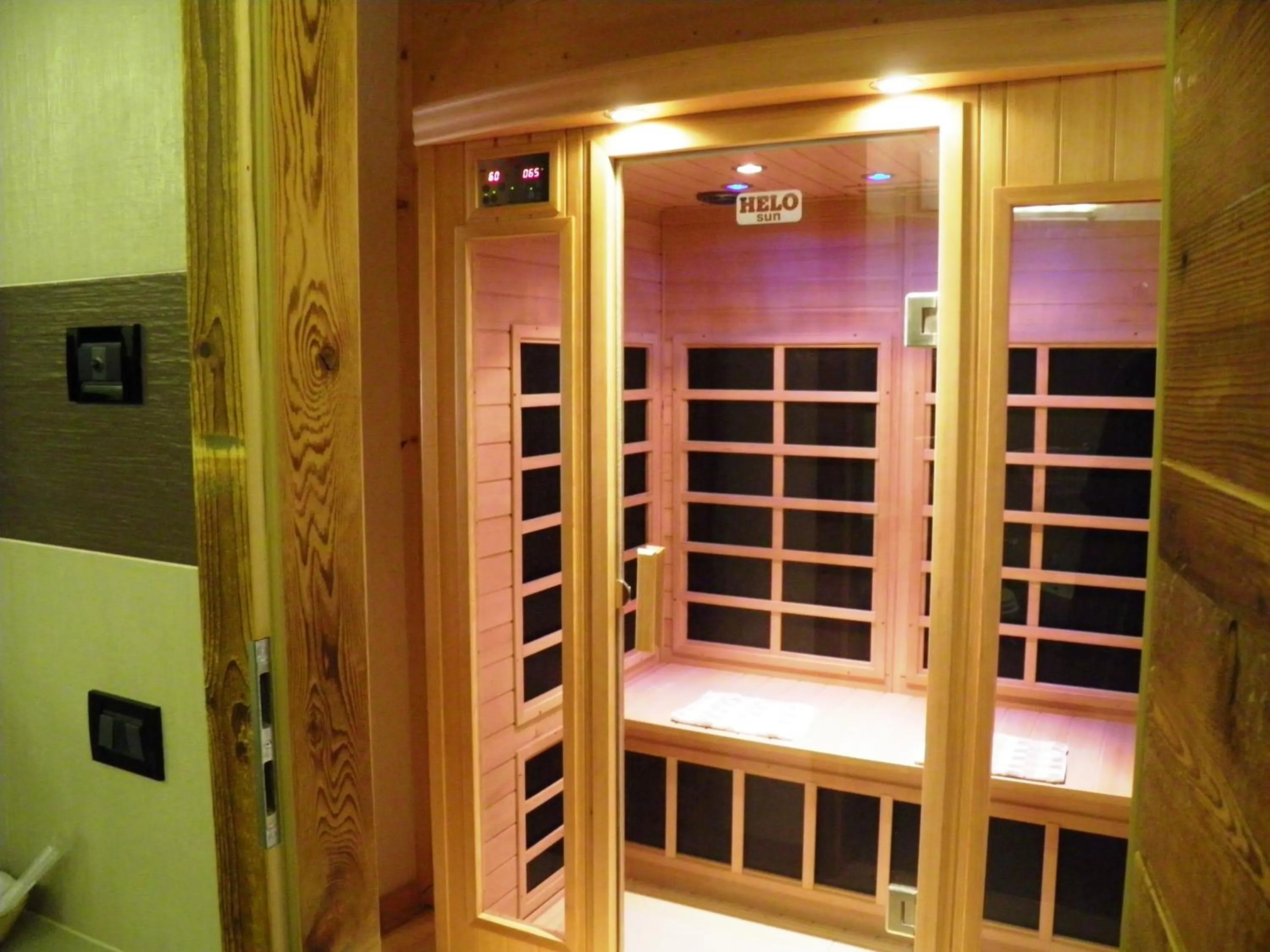 Sauna in Hotel Pontiglia