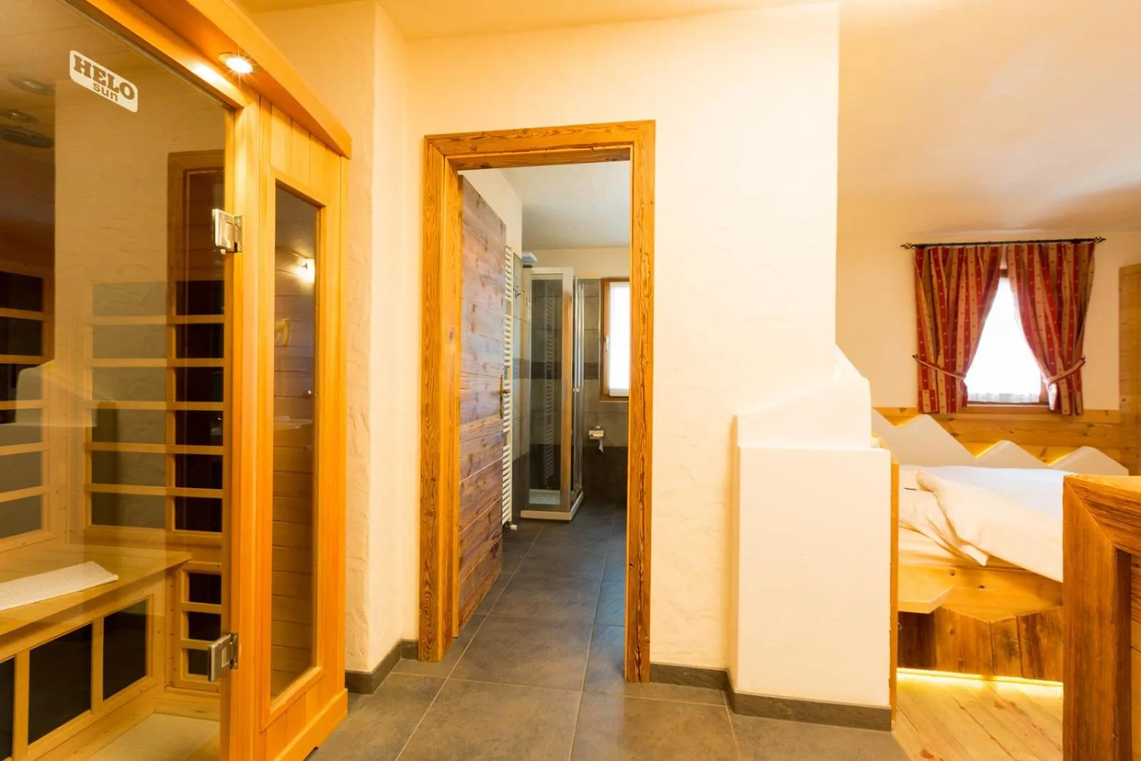 Sauna in Hotel Pontiglia