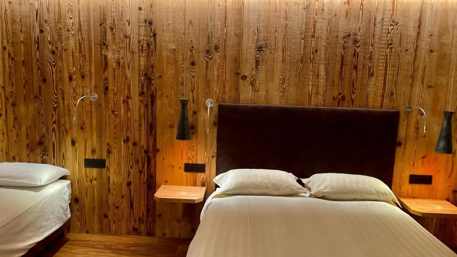 Bed in Hotel Pontiglia