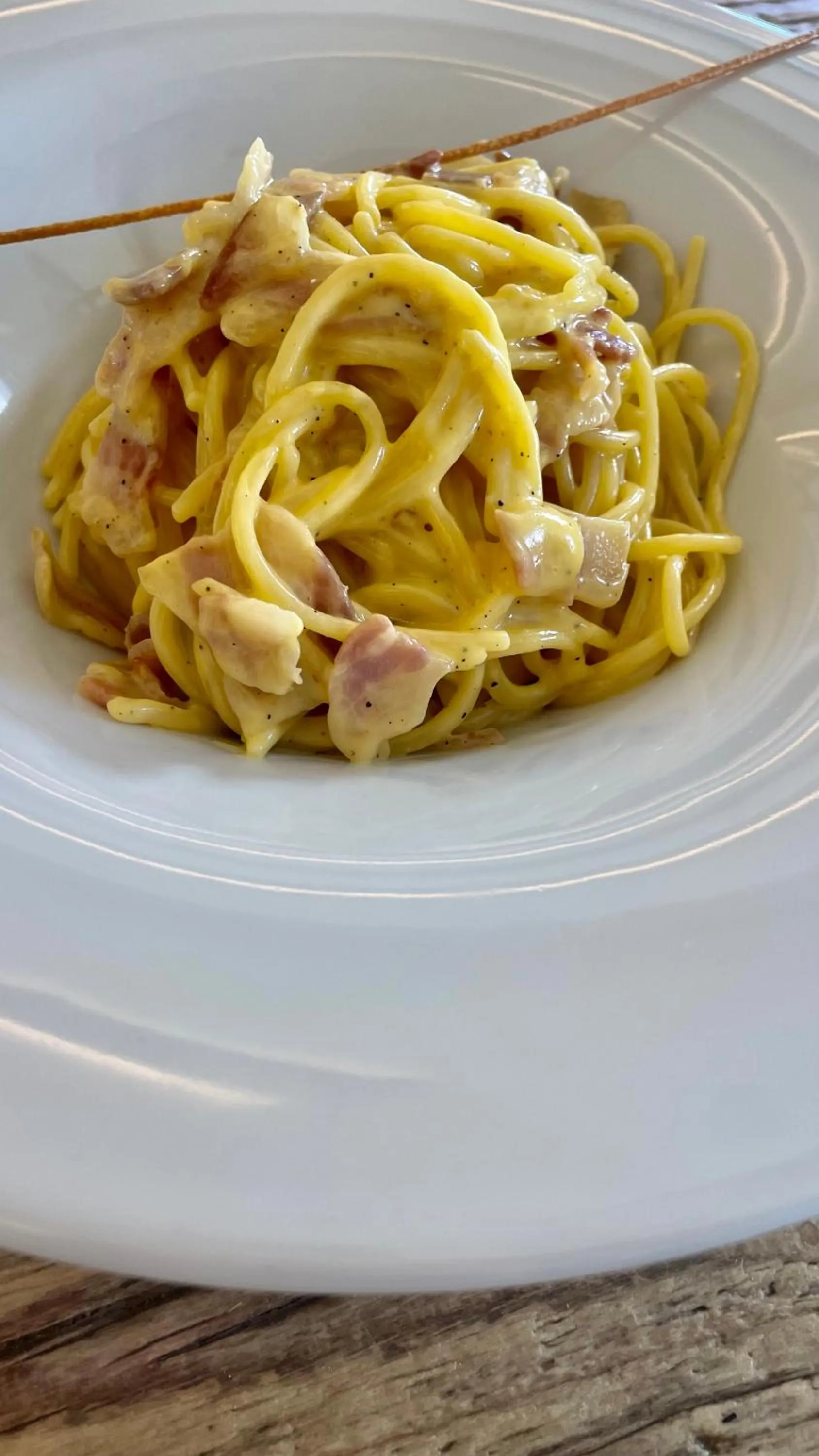 Food close-up in Hotel Pontiglia