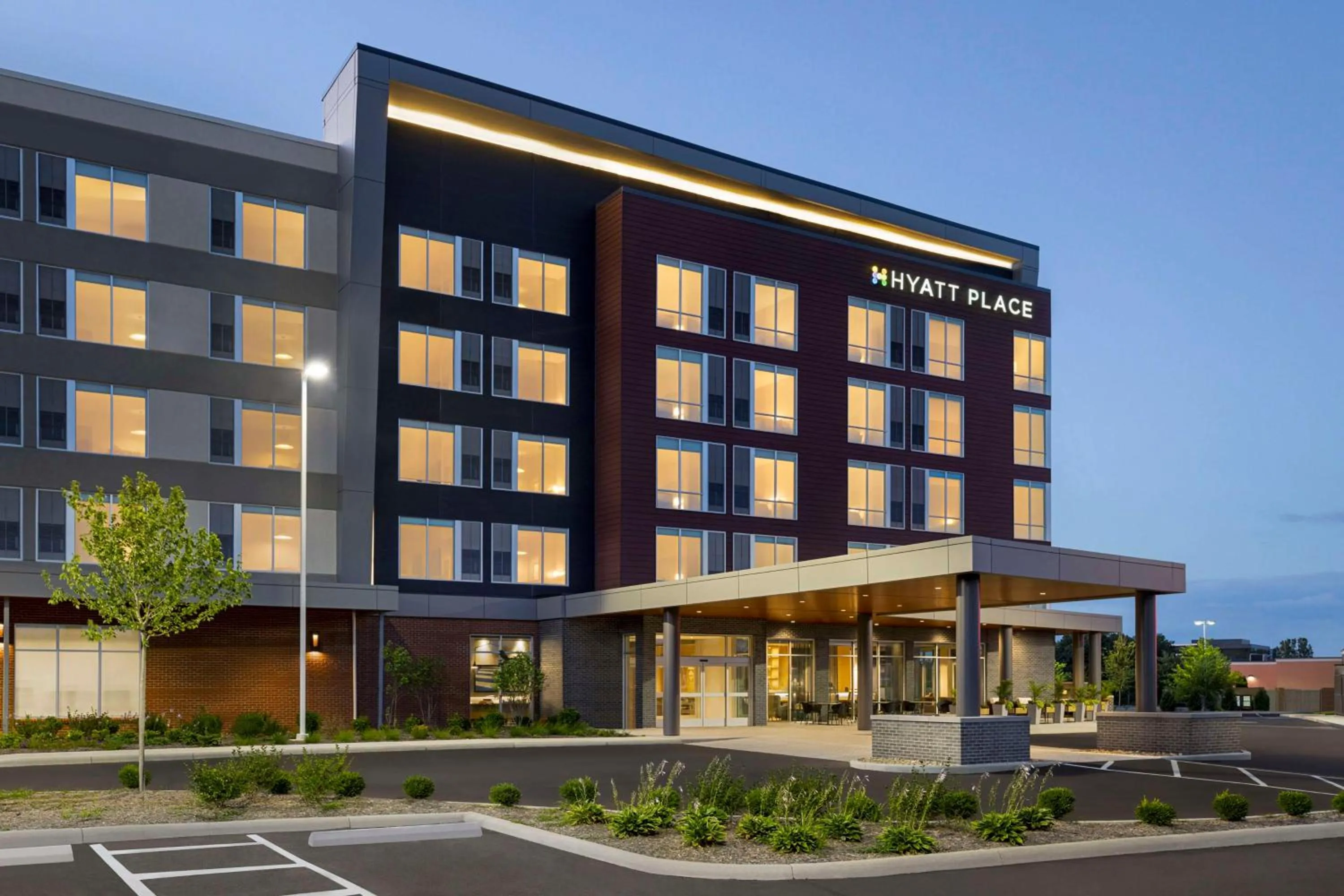 Property building in Hyatt Place Columbus Polaris