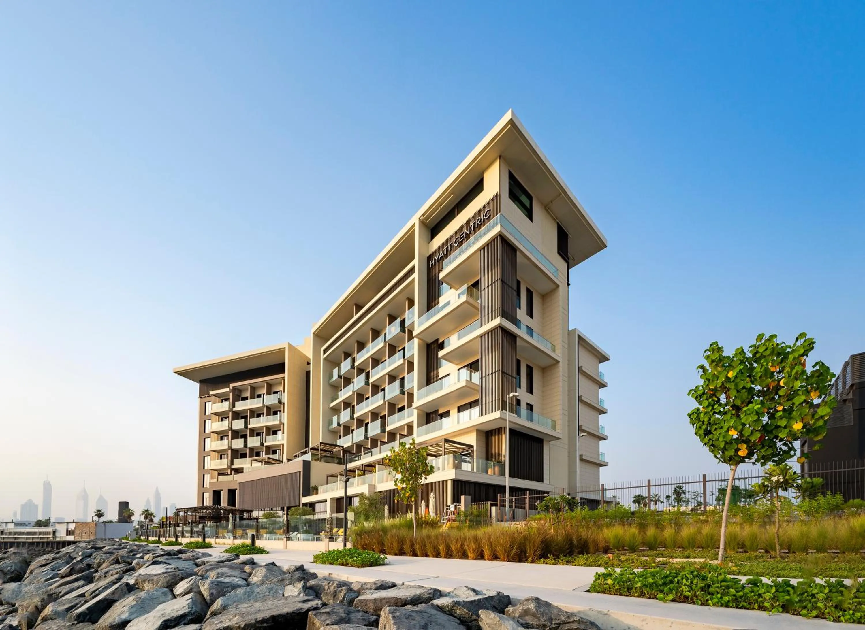 Facade/entrance in Hyatt Centric Jumeirah Dubai