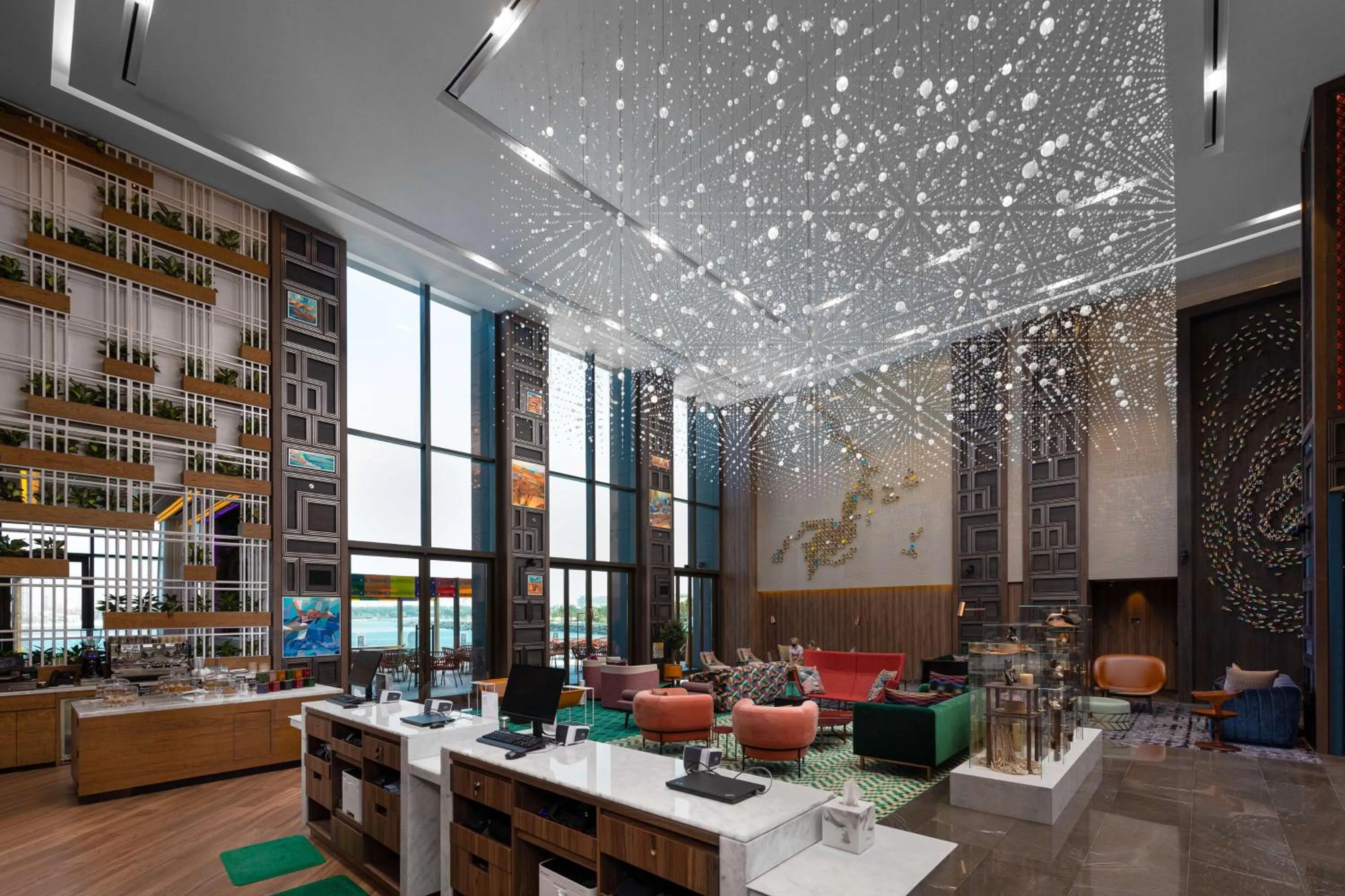 Lobby or reception in Hyatt Centric Jumeirah Dubai