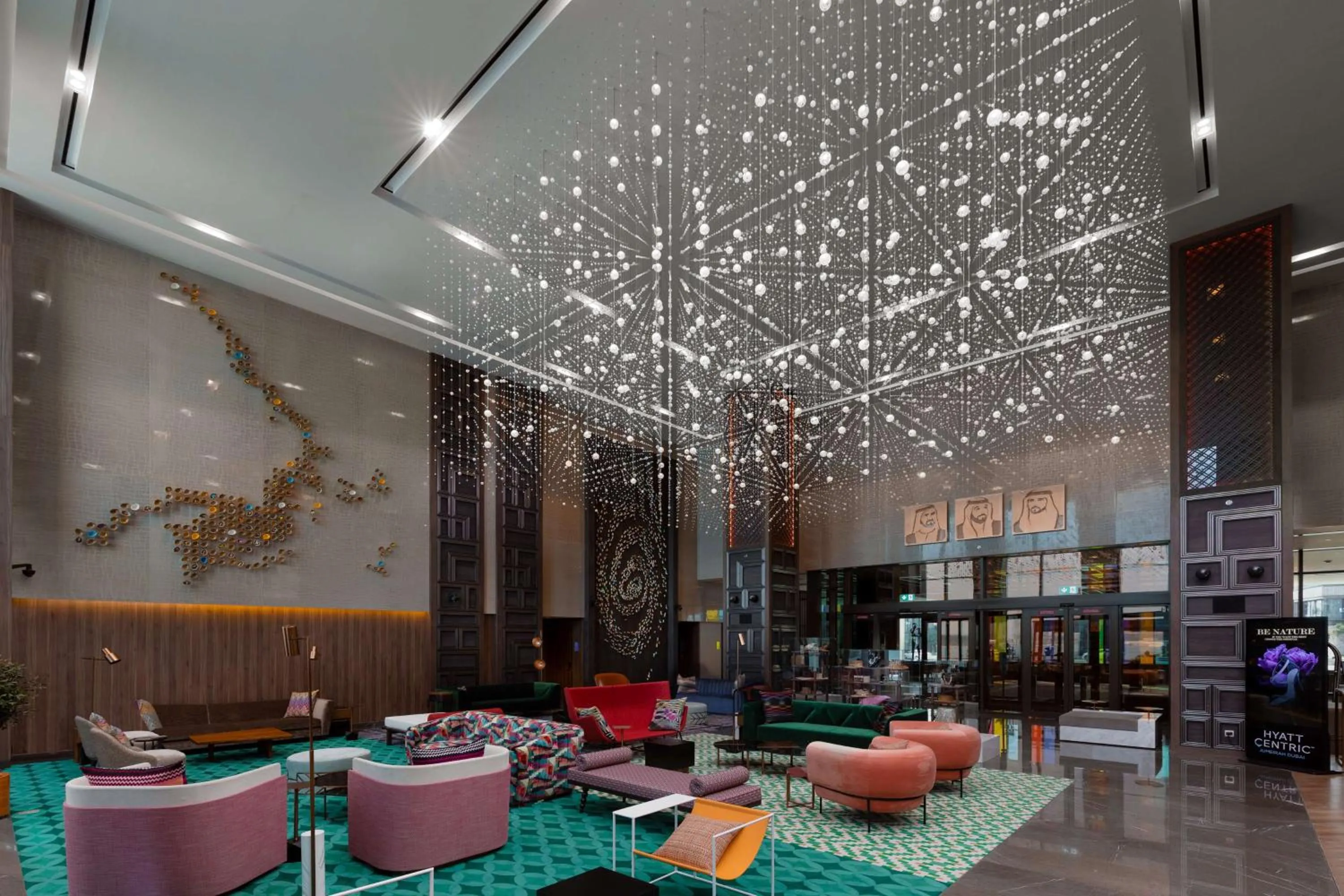 Lobby or reception in Hyatt Centric Jumeirah Dubai